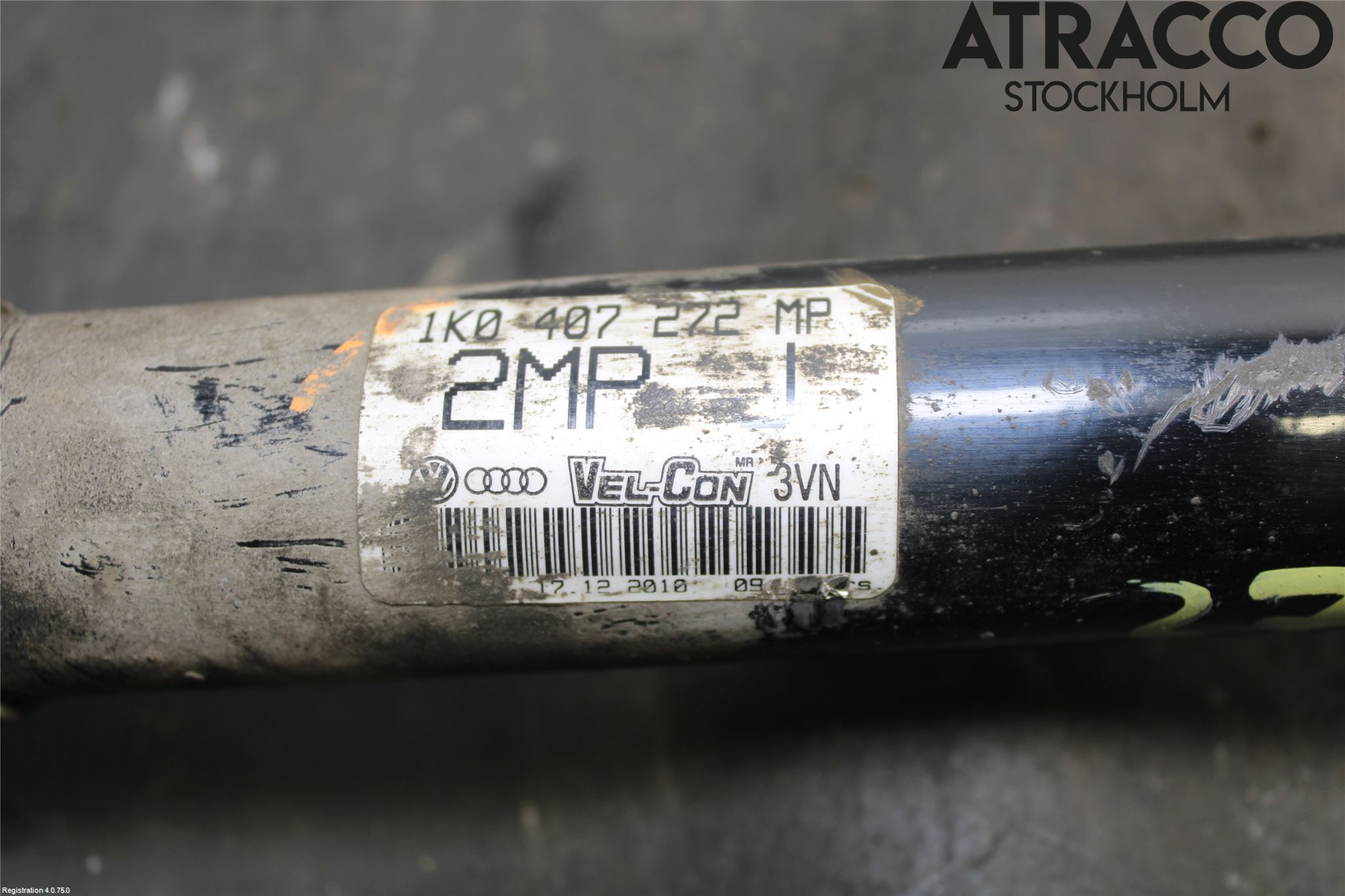 Volkswagen VW GOLF VI 09-13 Drivaxel Fram Höger