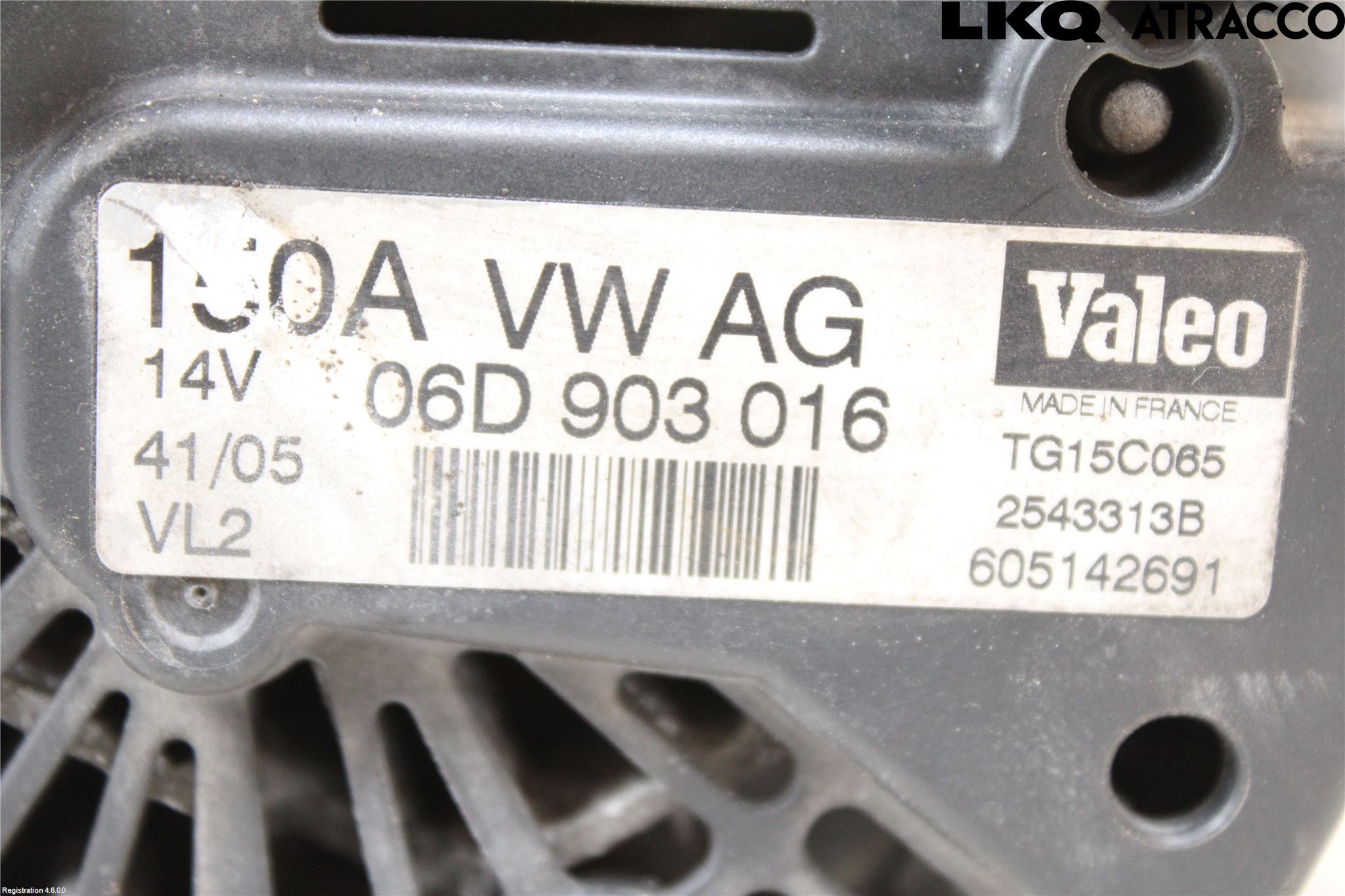 Audi A4/S4 05-07 Generator