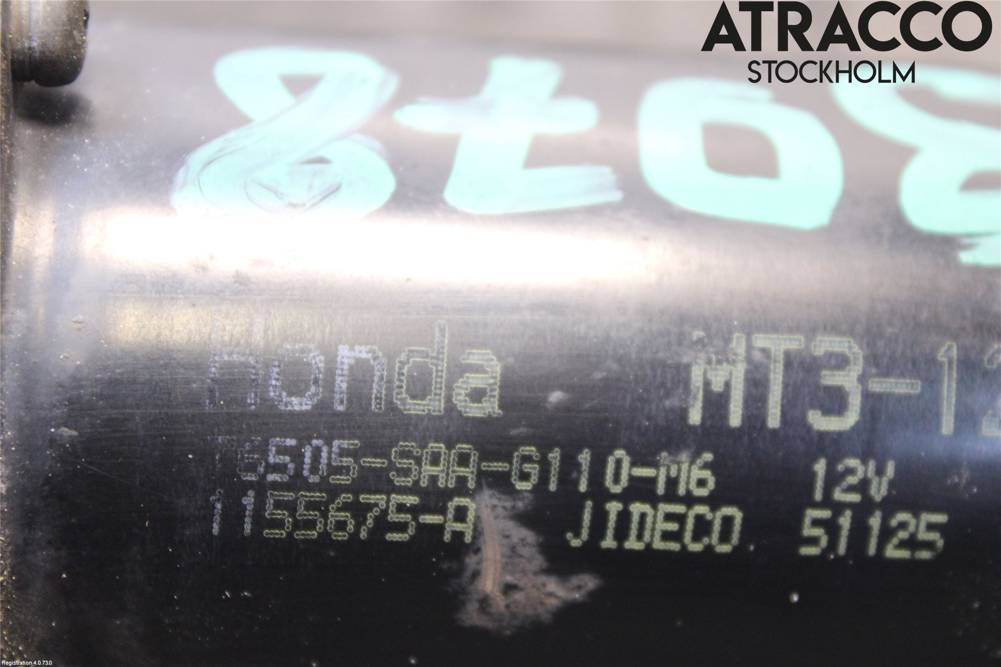 Honda JAZZ 02-08 Torkarmotor Vindruta