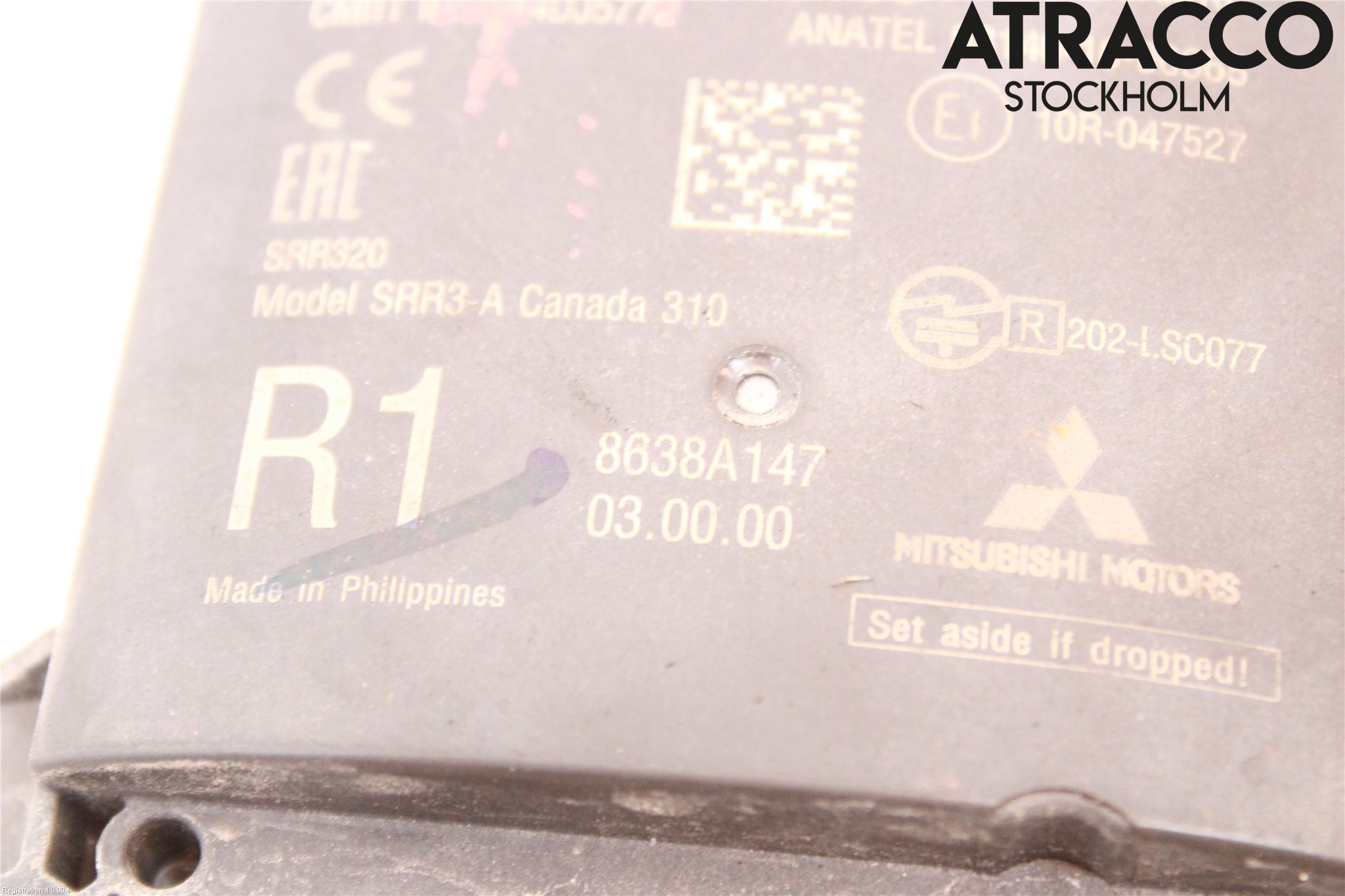 Mitsubishi OUTLANDER 13-21 Sensor Aktivt Kollisionsskydd