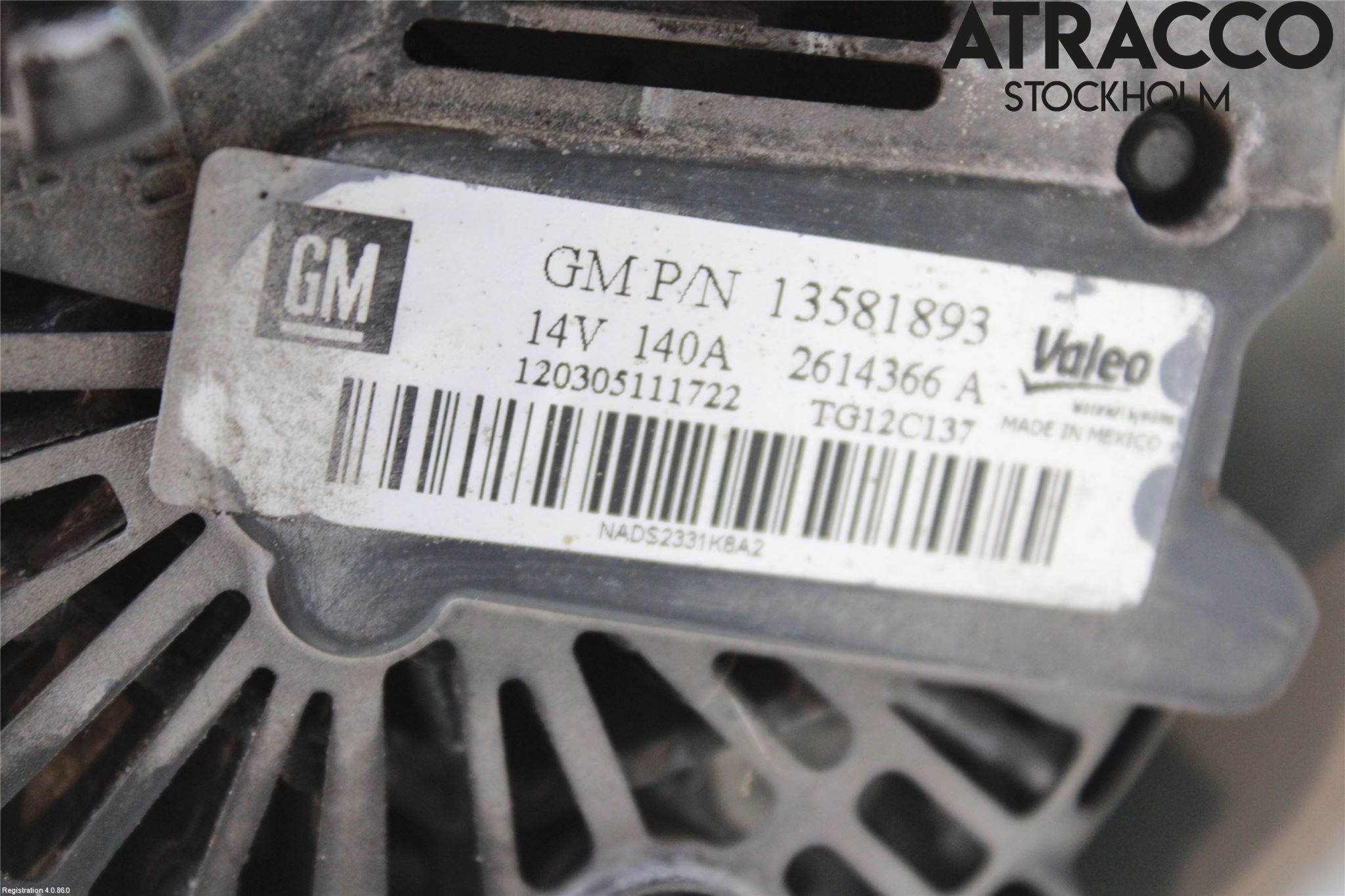 Opel CORSA D 07-14 Generator