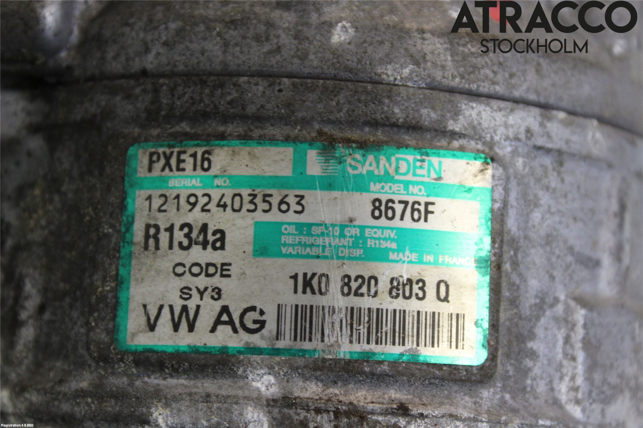 Volkswagen VW GOLF V 04-09 Ac Kompressor