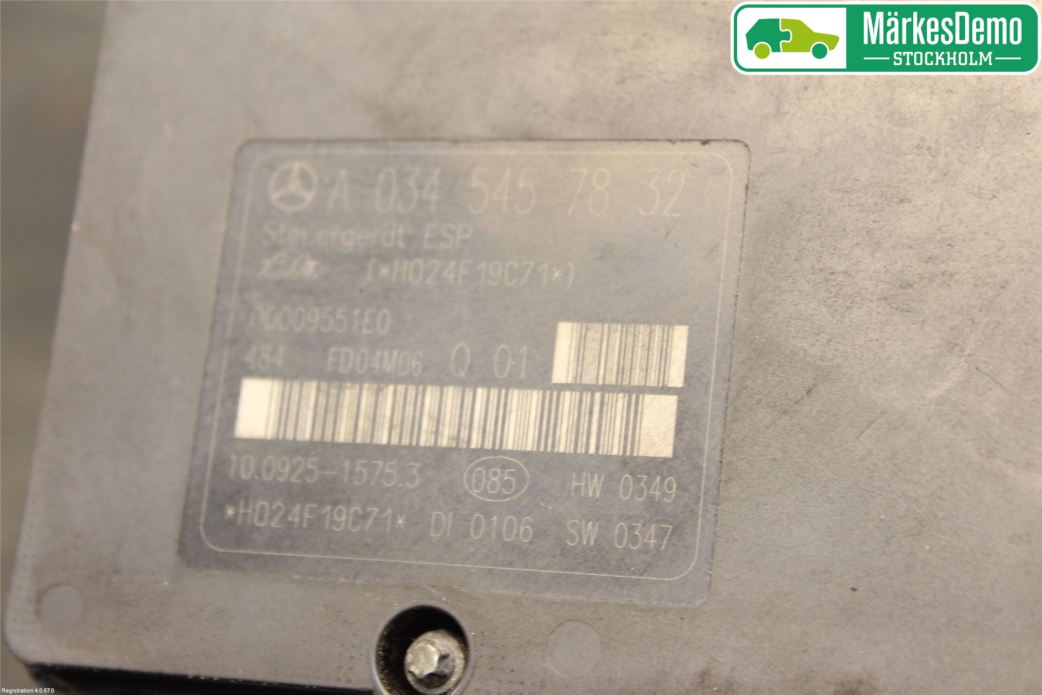 Mercedes-Benz MB C (203) 00-07 Abs Hydraulaggregat