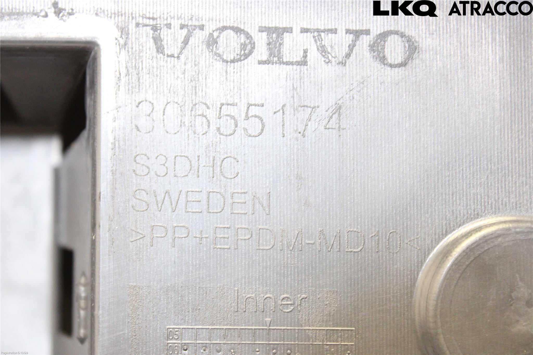 Volvo V70 08-13 Stötfångardämpare Fram