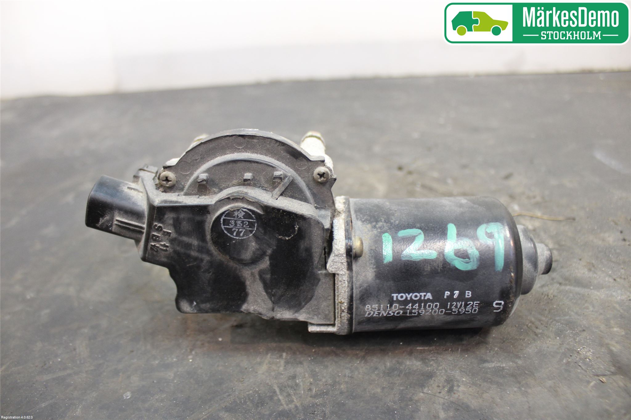 Toyota AVENSIS VERSO Torkarmotor Vindruta
