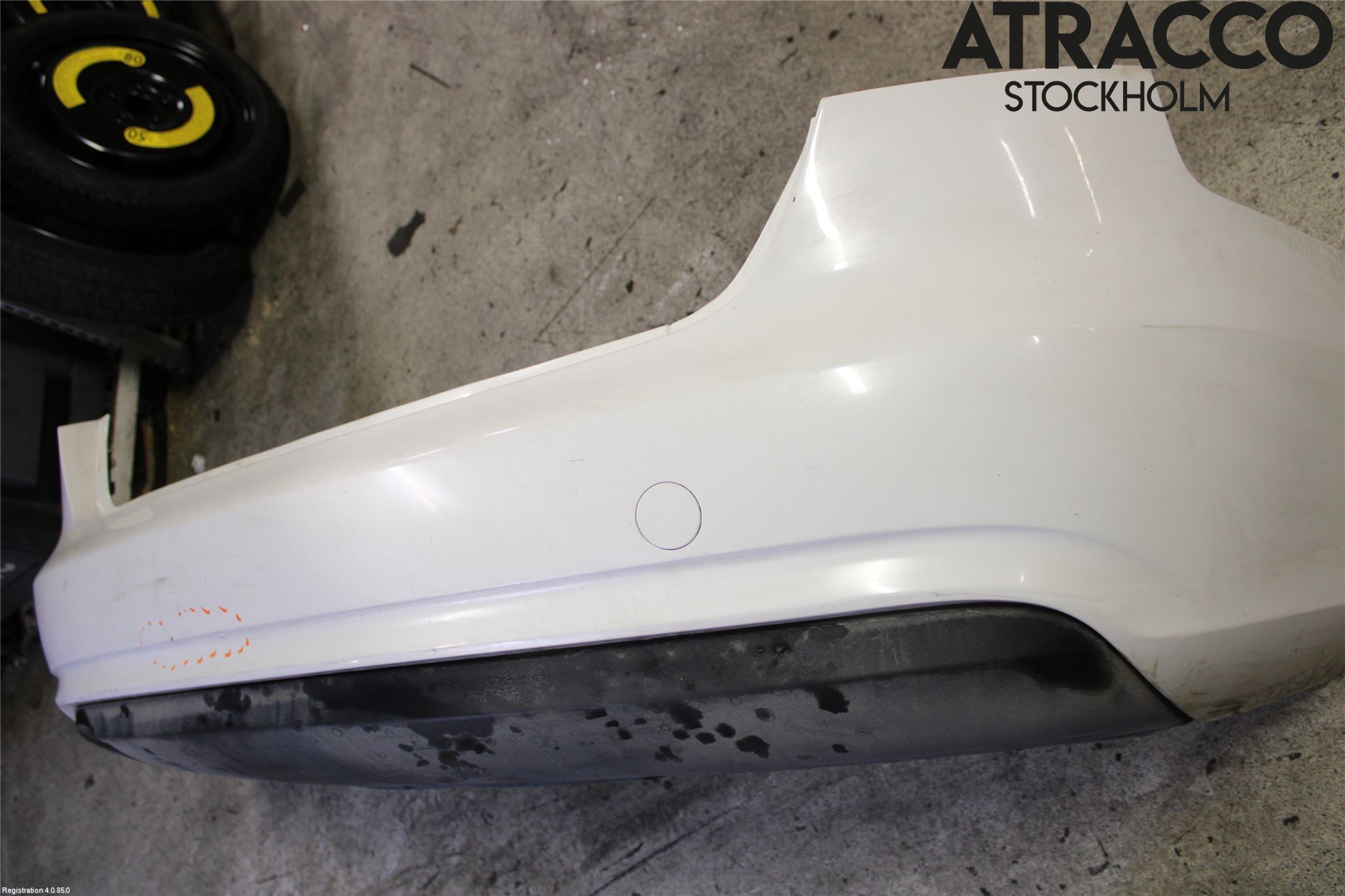 Audi A4/S4 08-11 Stötfångarbeklädnad Bak