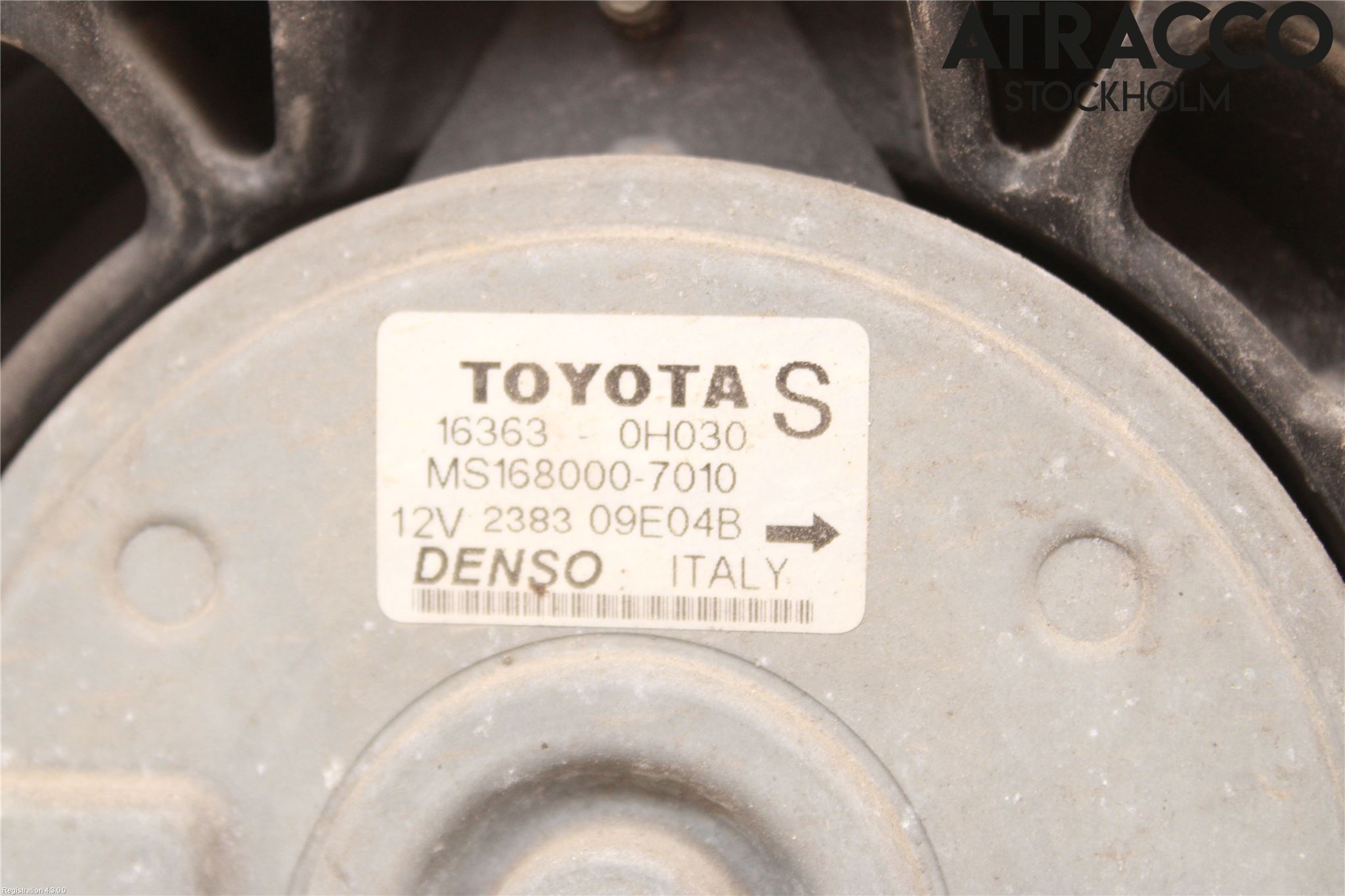 Toyota AVENSIS 03-06 Kylfläkt El
