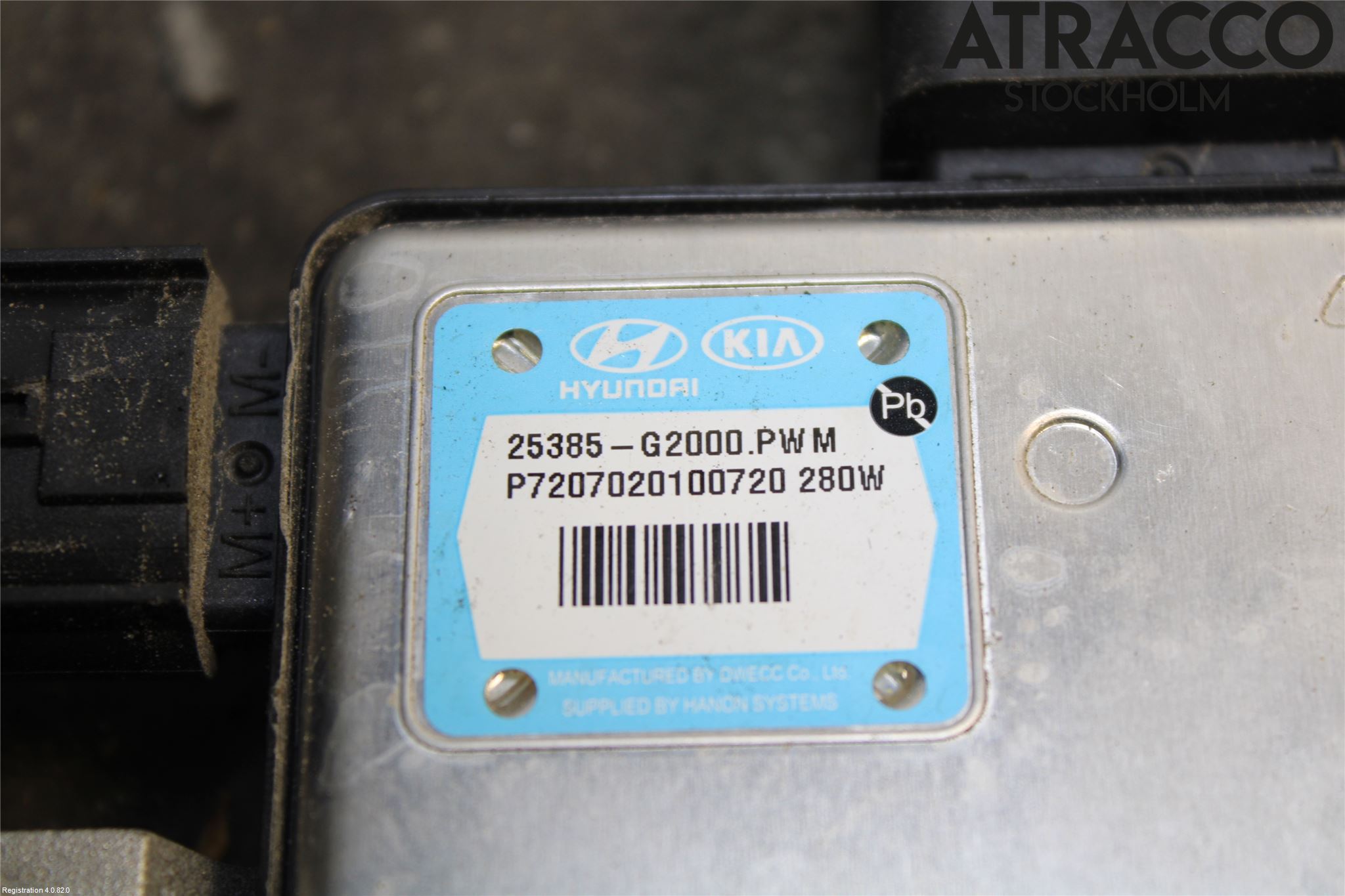 Hyundai KONA/ELECTRIC OS 18-23 Kylfläktsmotstånd