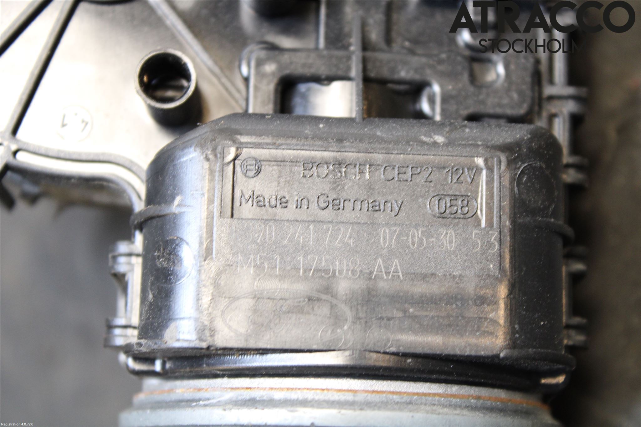 Ford FOCUS C-MAX I 07-10 Torkarmotor Vindruta