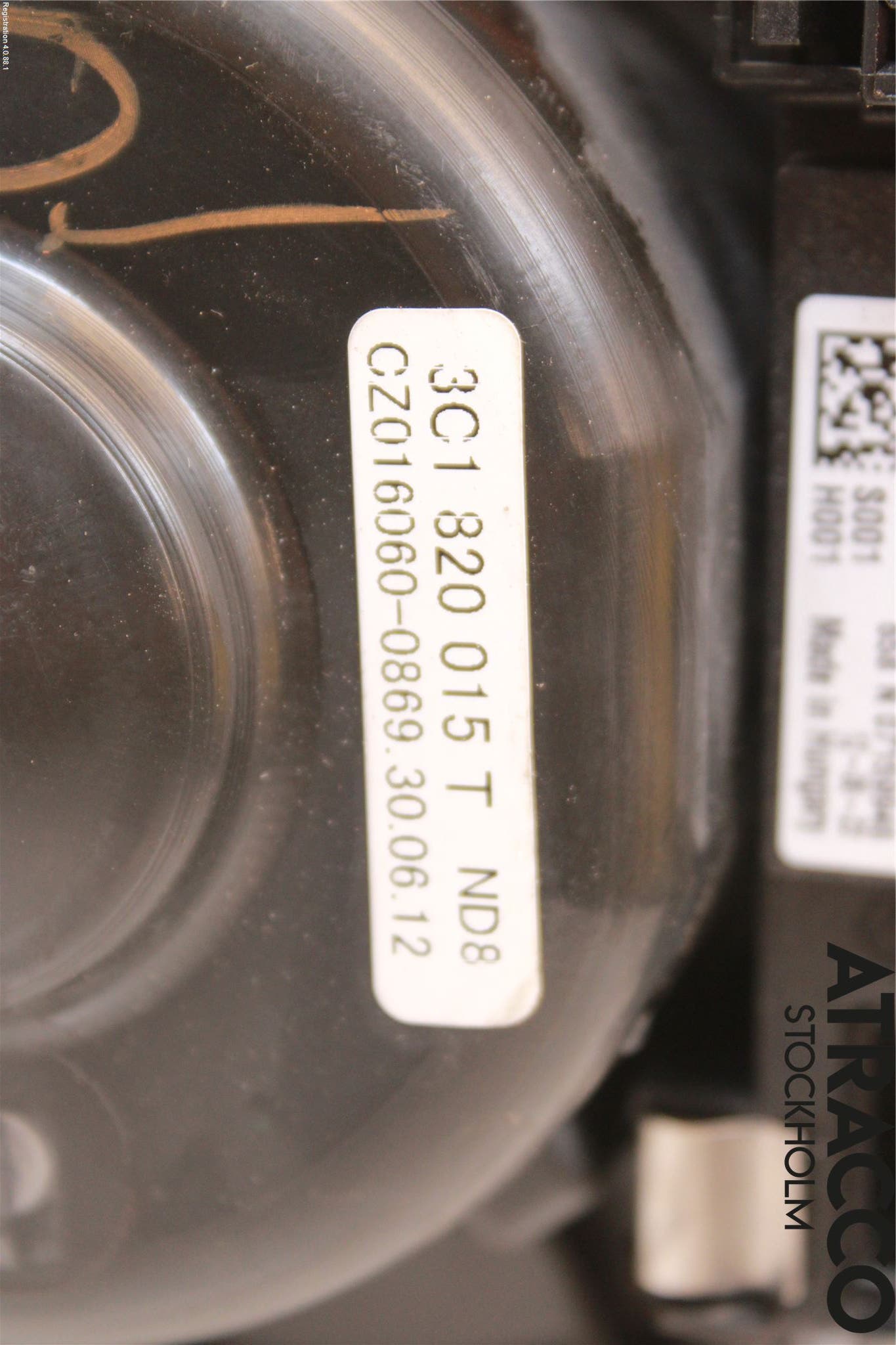 Volkswagen VW PASSAT 11-14 Ac Värmefläkt