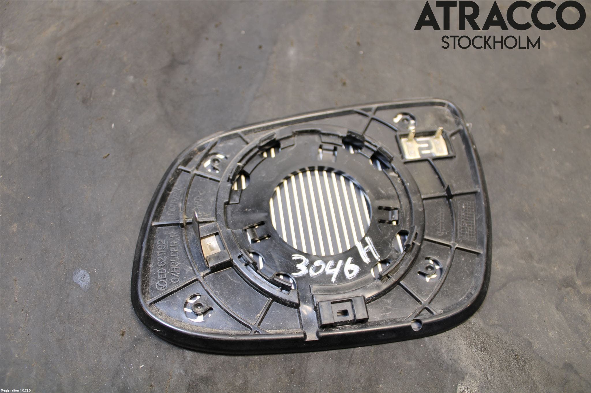 Kia CEED 06-12 Spegelglas Hö