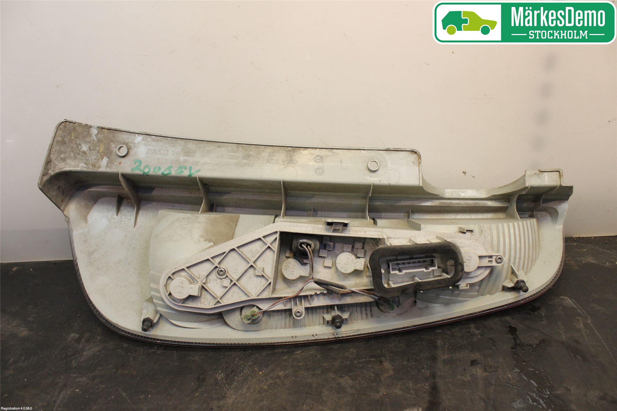 Skoda ROOMSTER Bakljus Vänster