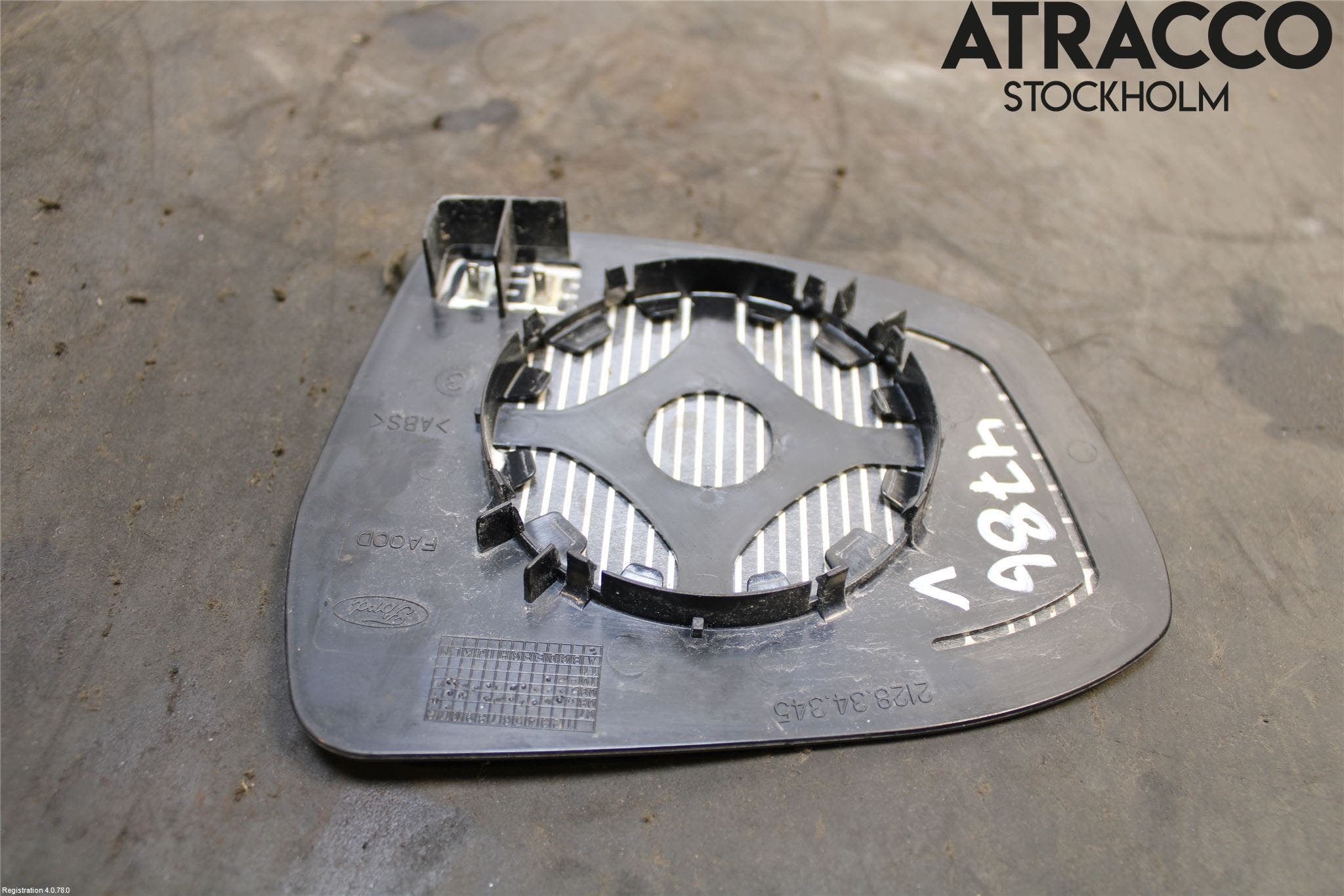 Ford FOCUS 08-11 Spegelglas Vä