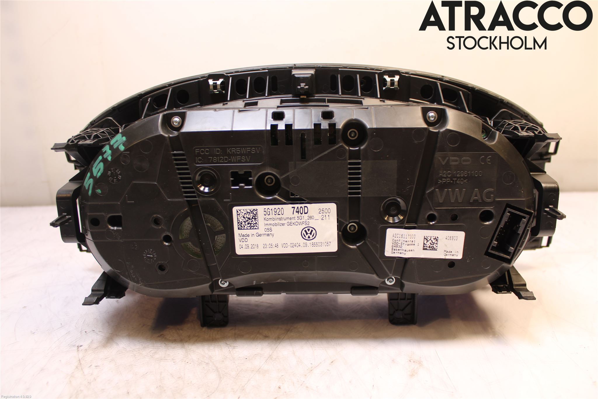 Volkswagen VW GOLF / E-GOLF VII 13-20 Instrument Komb