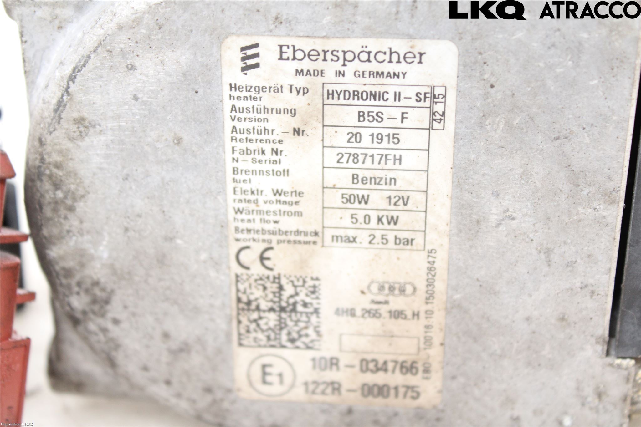 Audi S5 07- Bensinvärmare