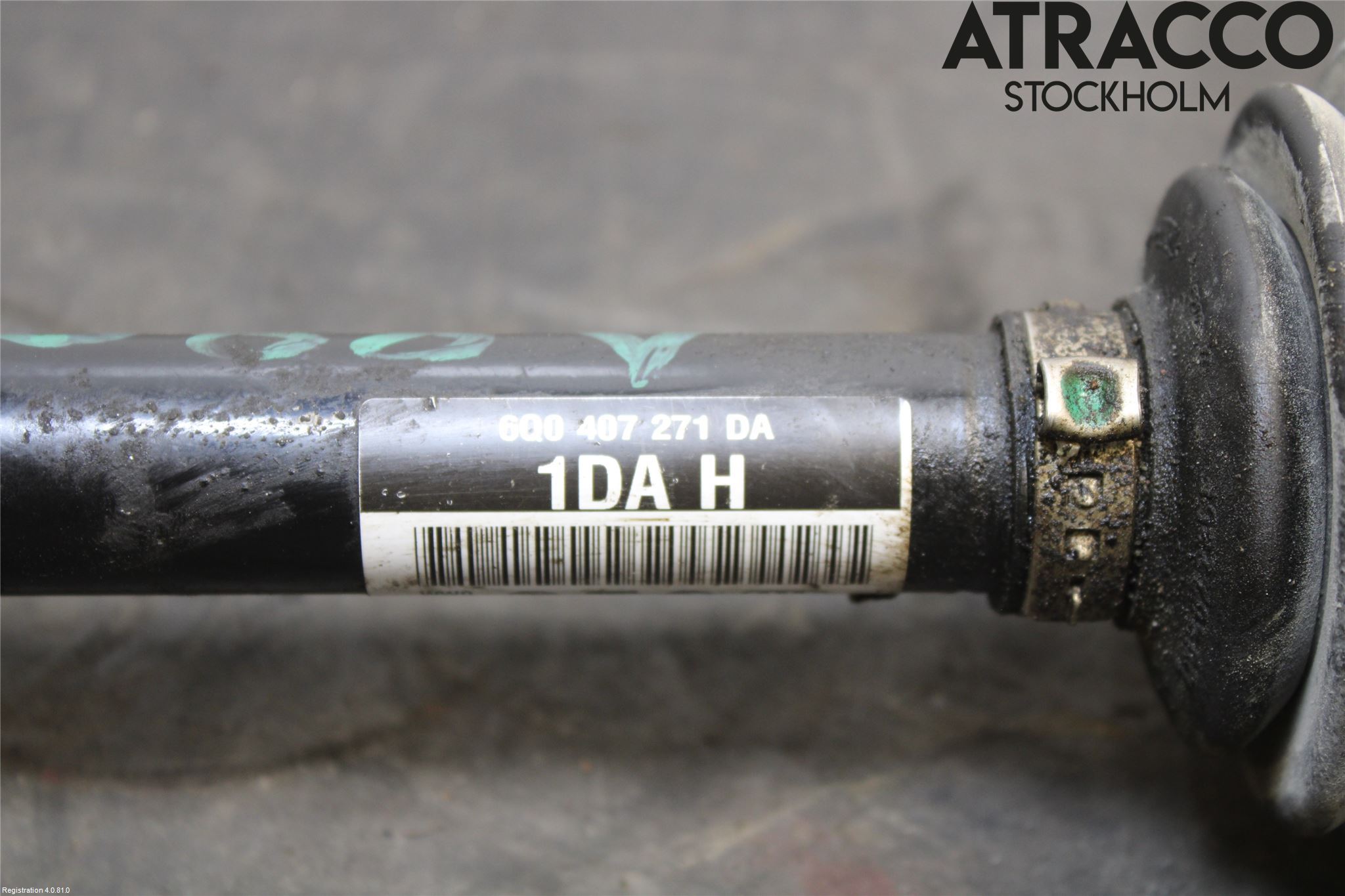 Skoda FABIA 07-14 Drivaxel Fram Vänster