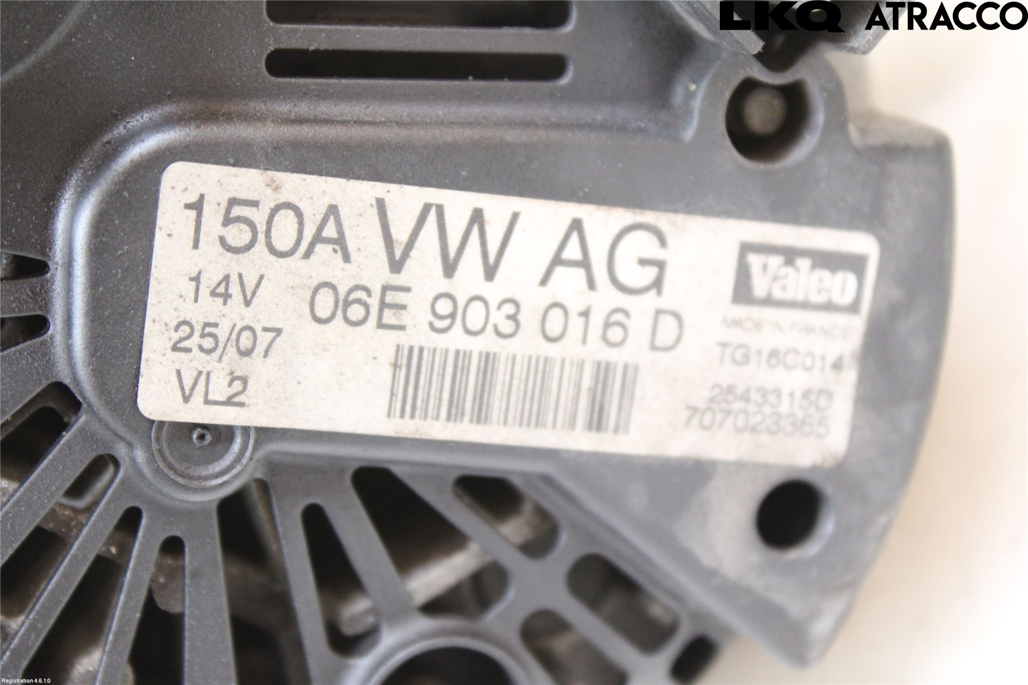 Audi A6/S6     05-11 Generator