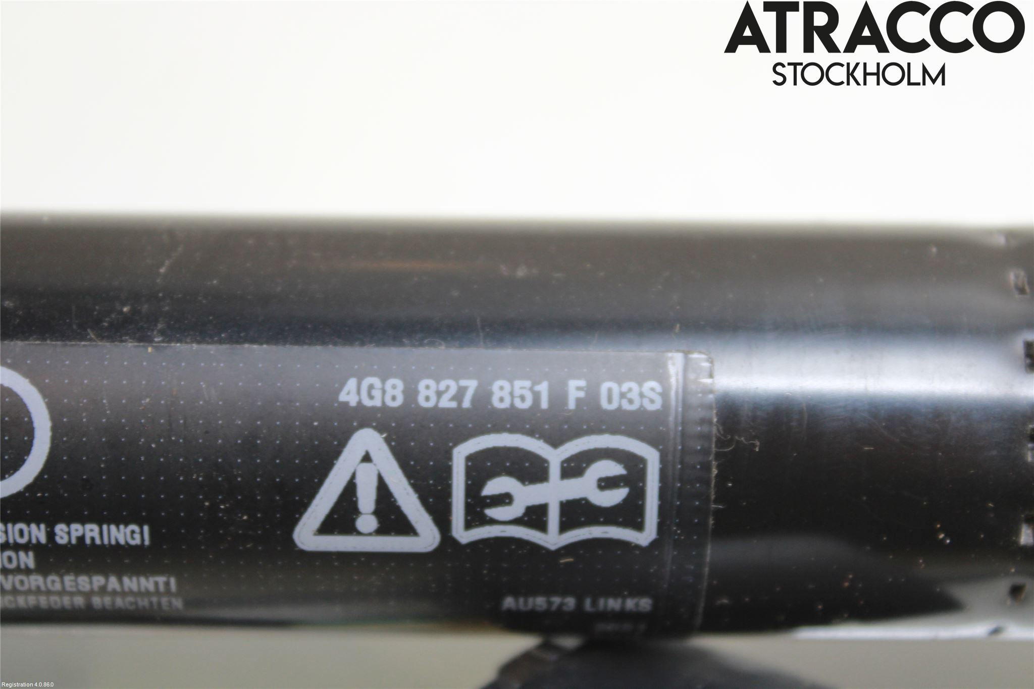 Audi A7/S7 4G 11-17 Bakluckeöppnare Automatisk