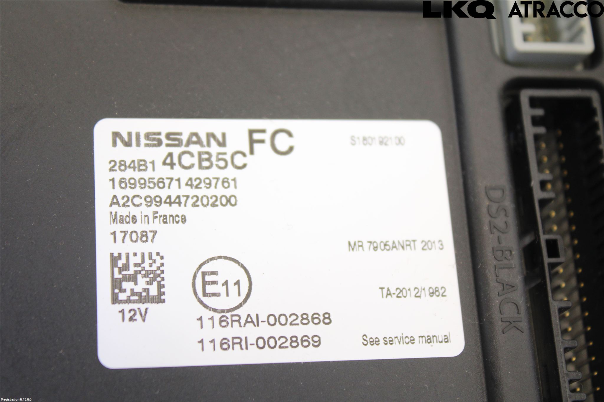 Nissan QASHQAI 14-17 Styrenhet Övrigt