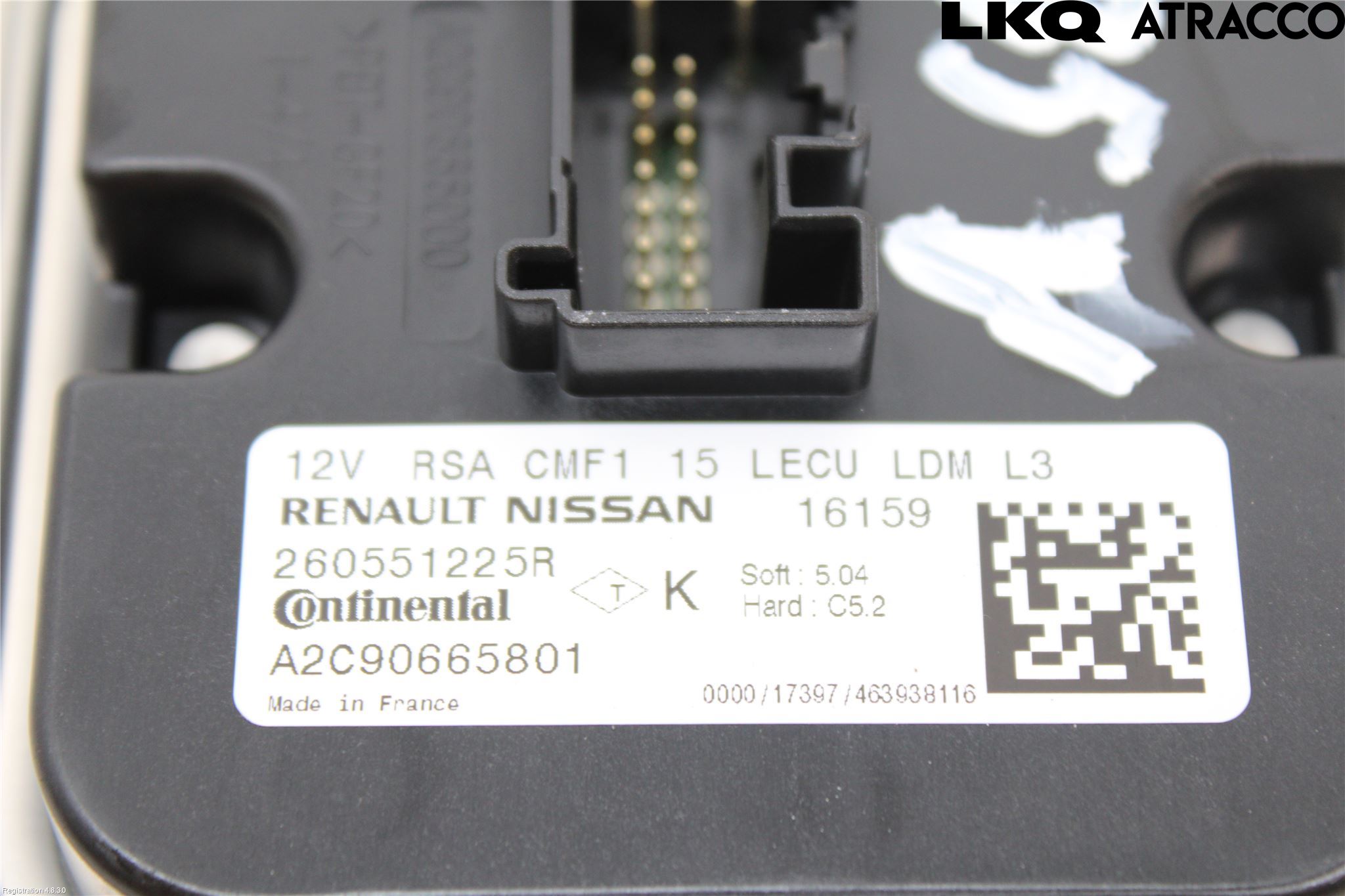 Renault KADJAR 15- Styrenhet Strålkastare