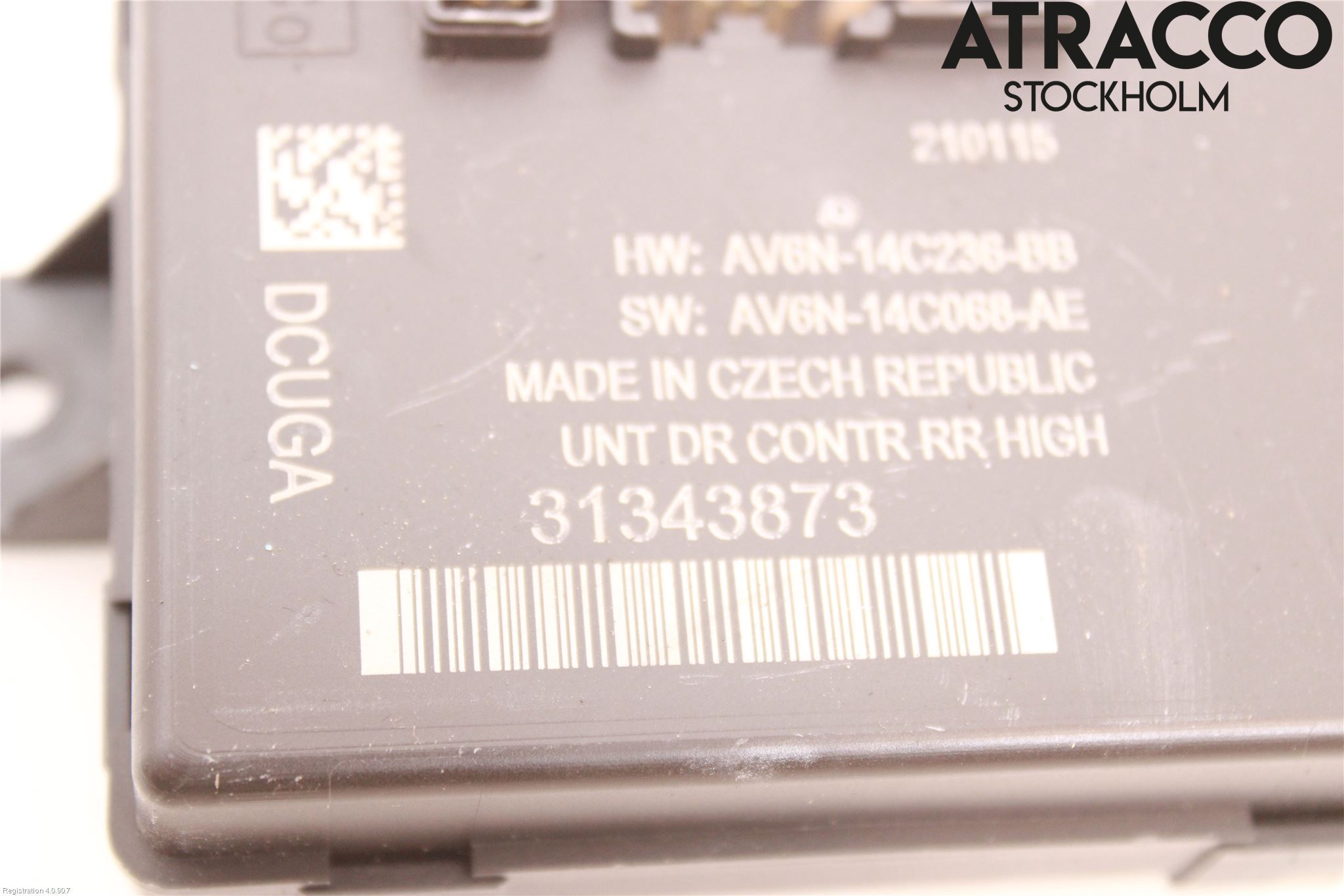 Volvo V40 12-19 Styrenhet Dörr