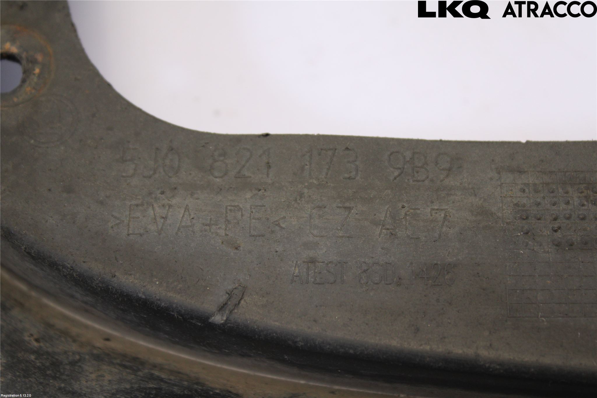 Skoda ROOMSTER Stänkskydd
