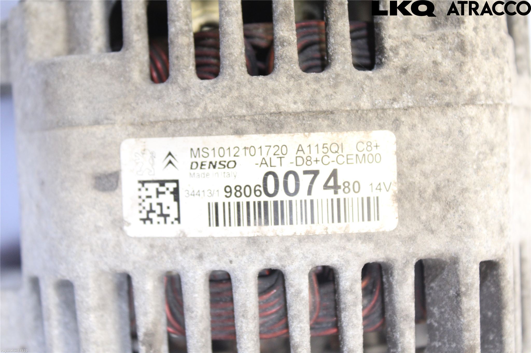 Citroen C3 10-17 Generator