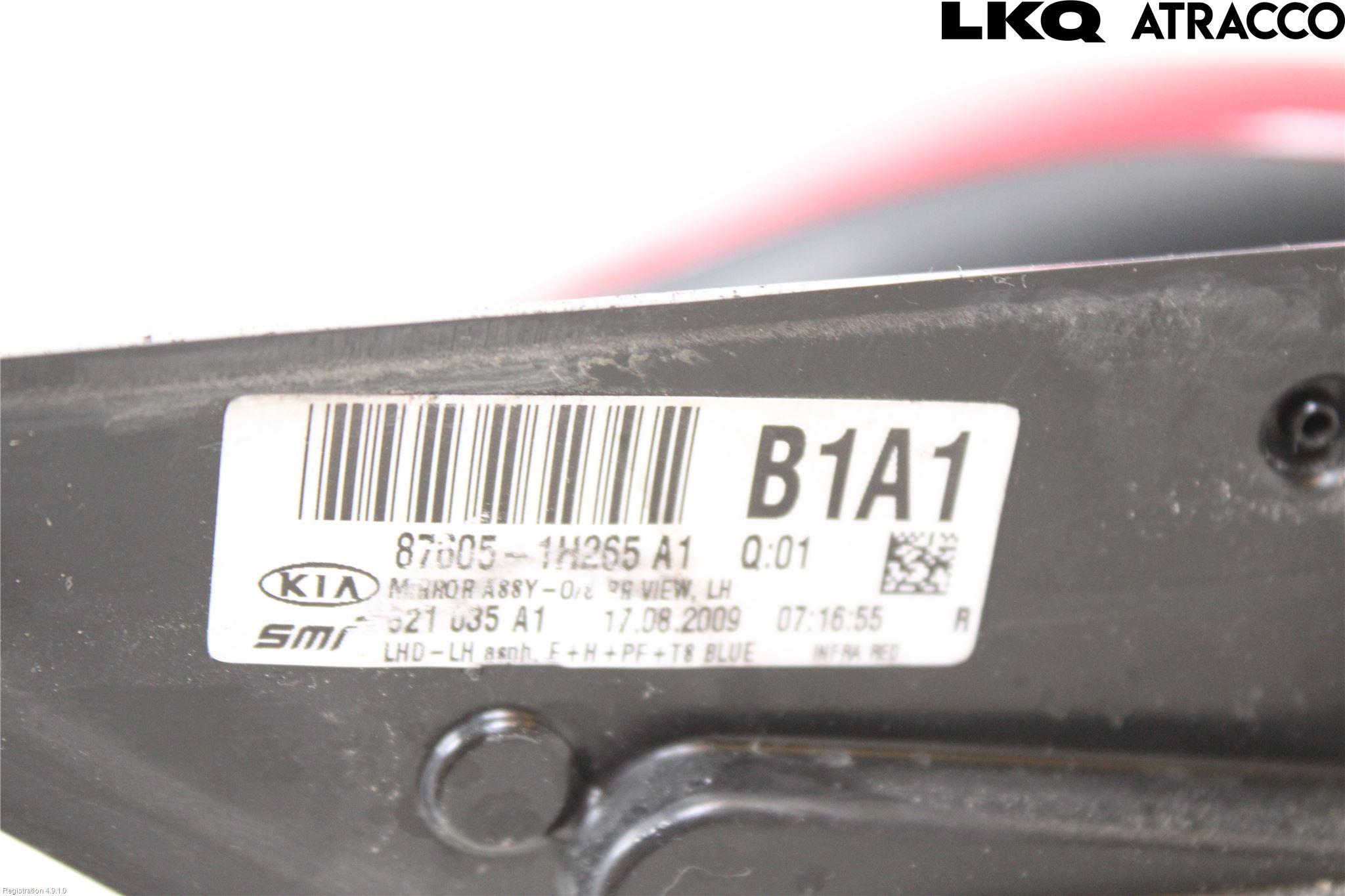 Kia CEED 06-12 Spegel Yttre El Vä