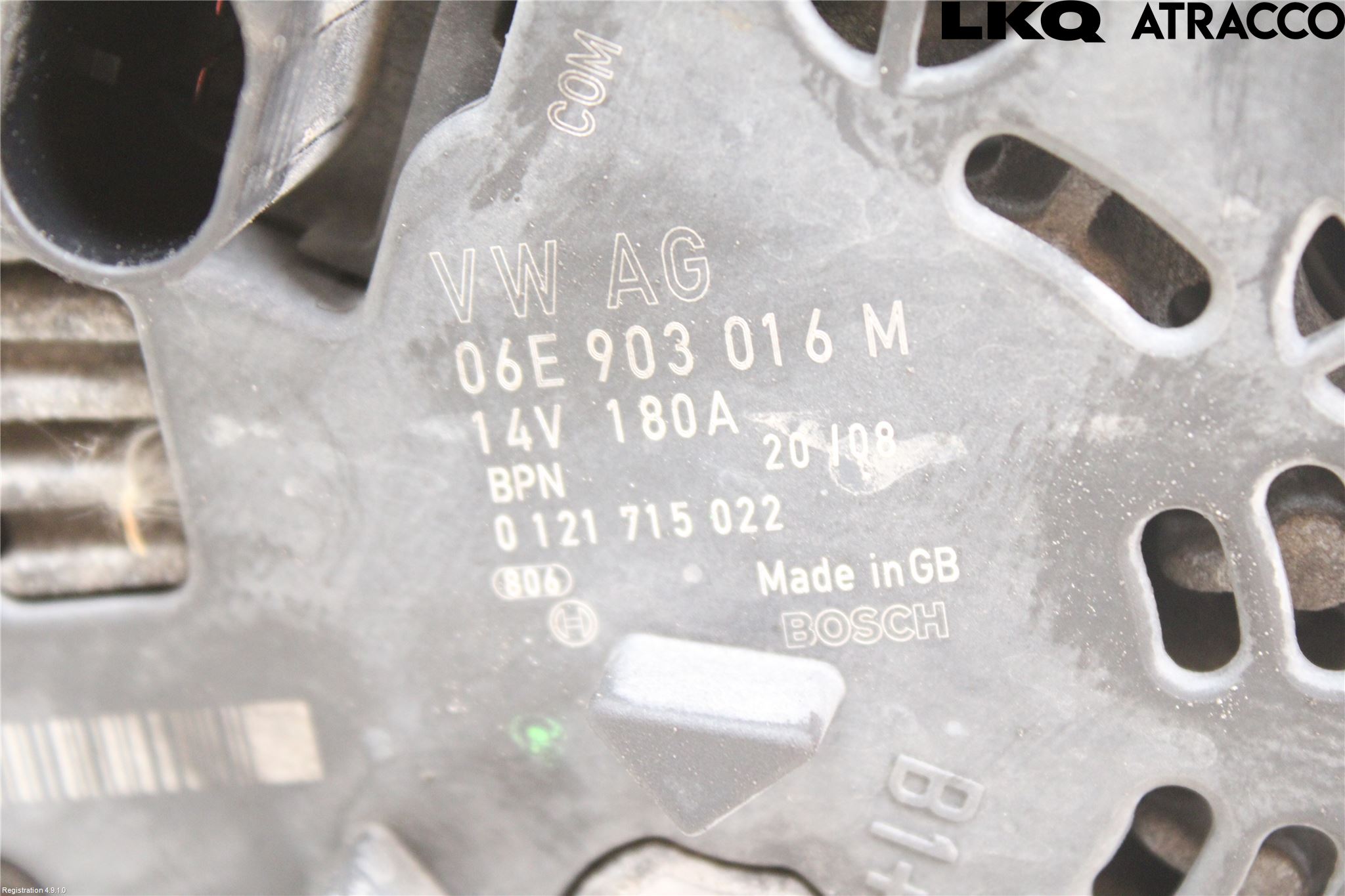 Audi A6/S6     05-11 Generator