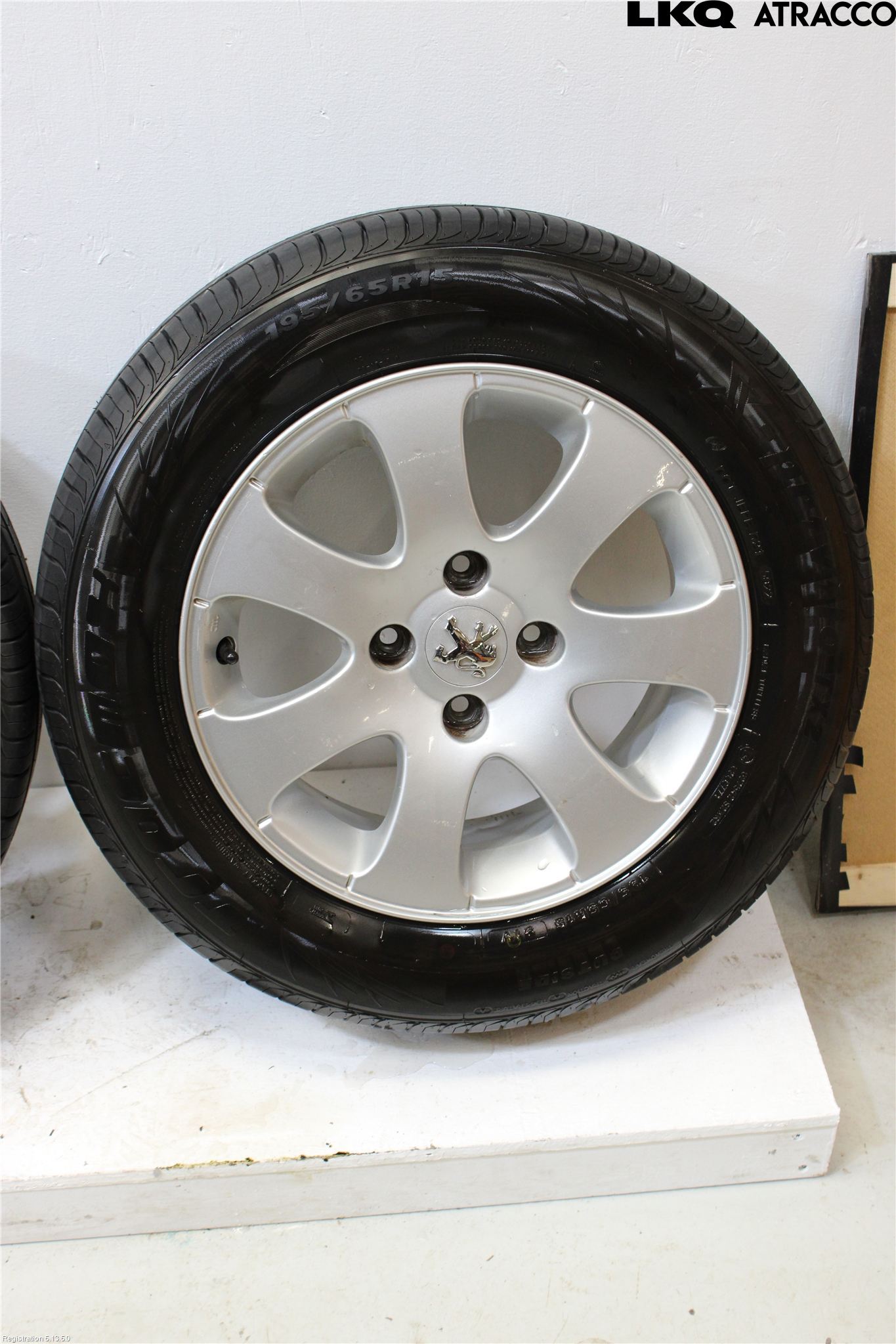 Peugeot 307     05-08 Sommardäck Alumfälg 4St