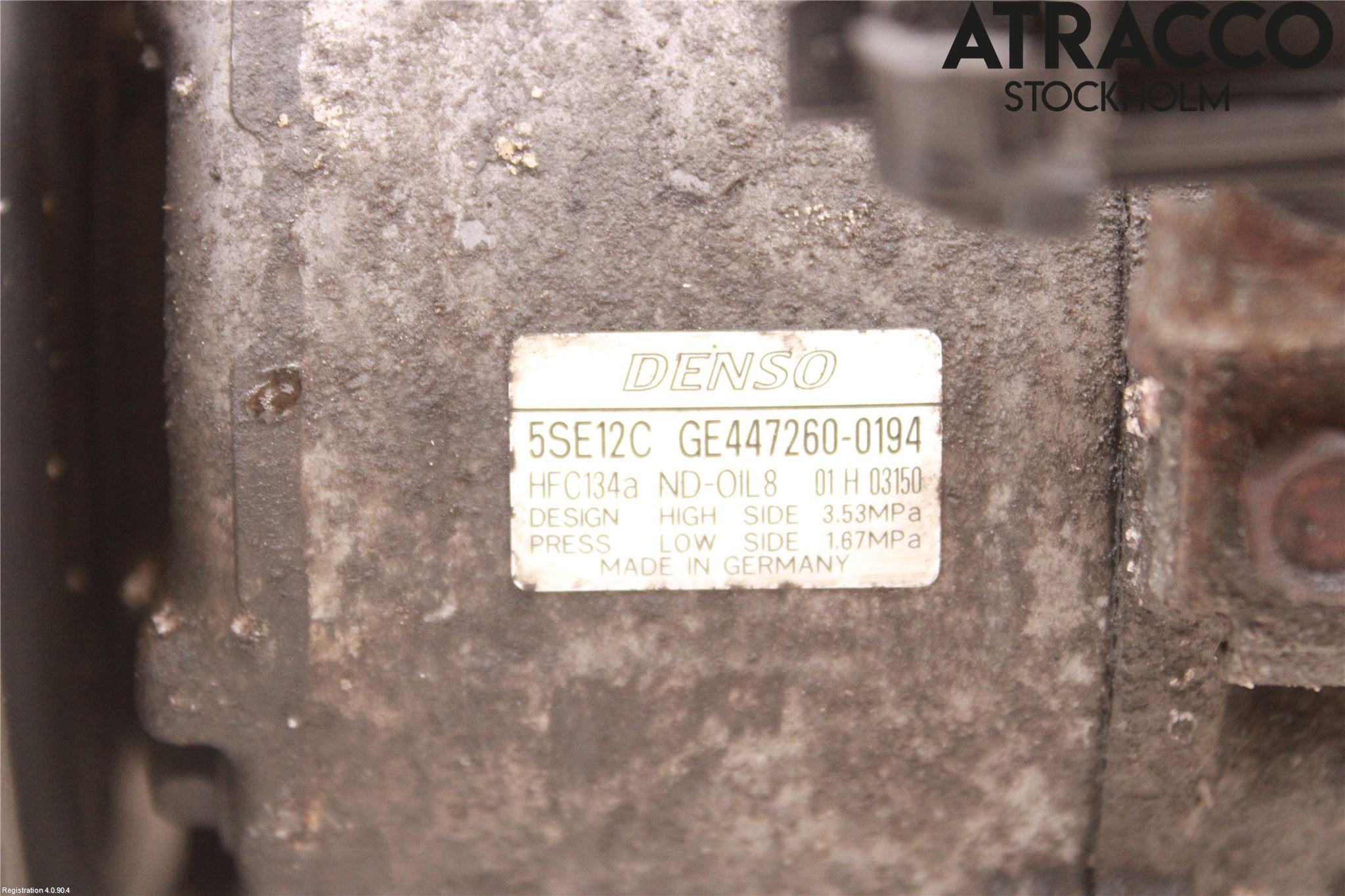 Toyota COROLLA VERSO 04-07 Ac Kompressor