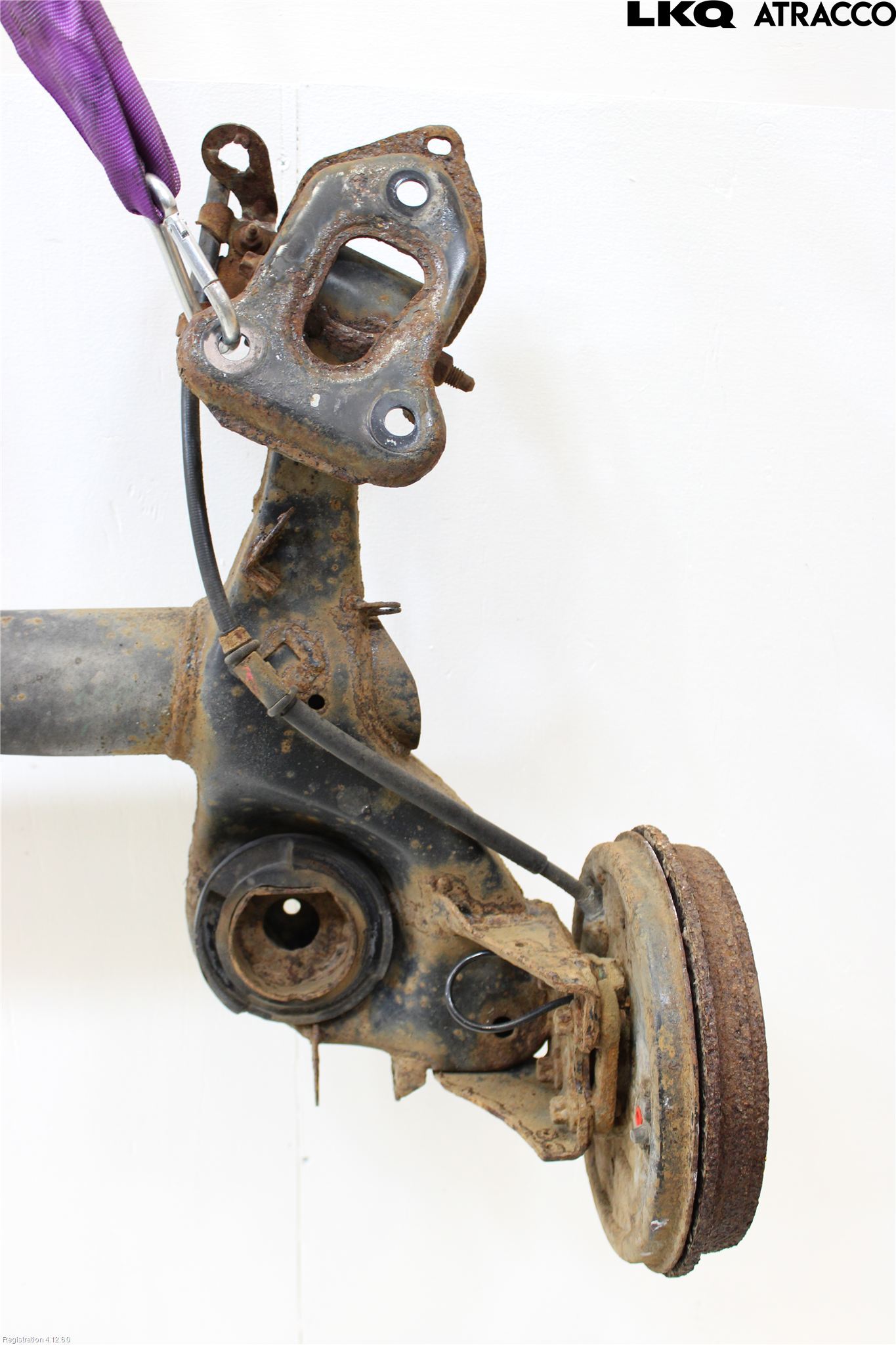 Opel CORSA D 07-14 Bakaxelbalk