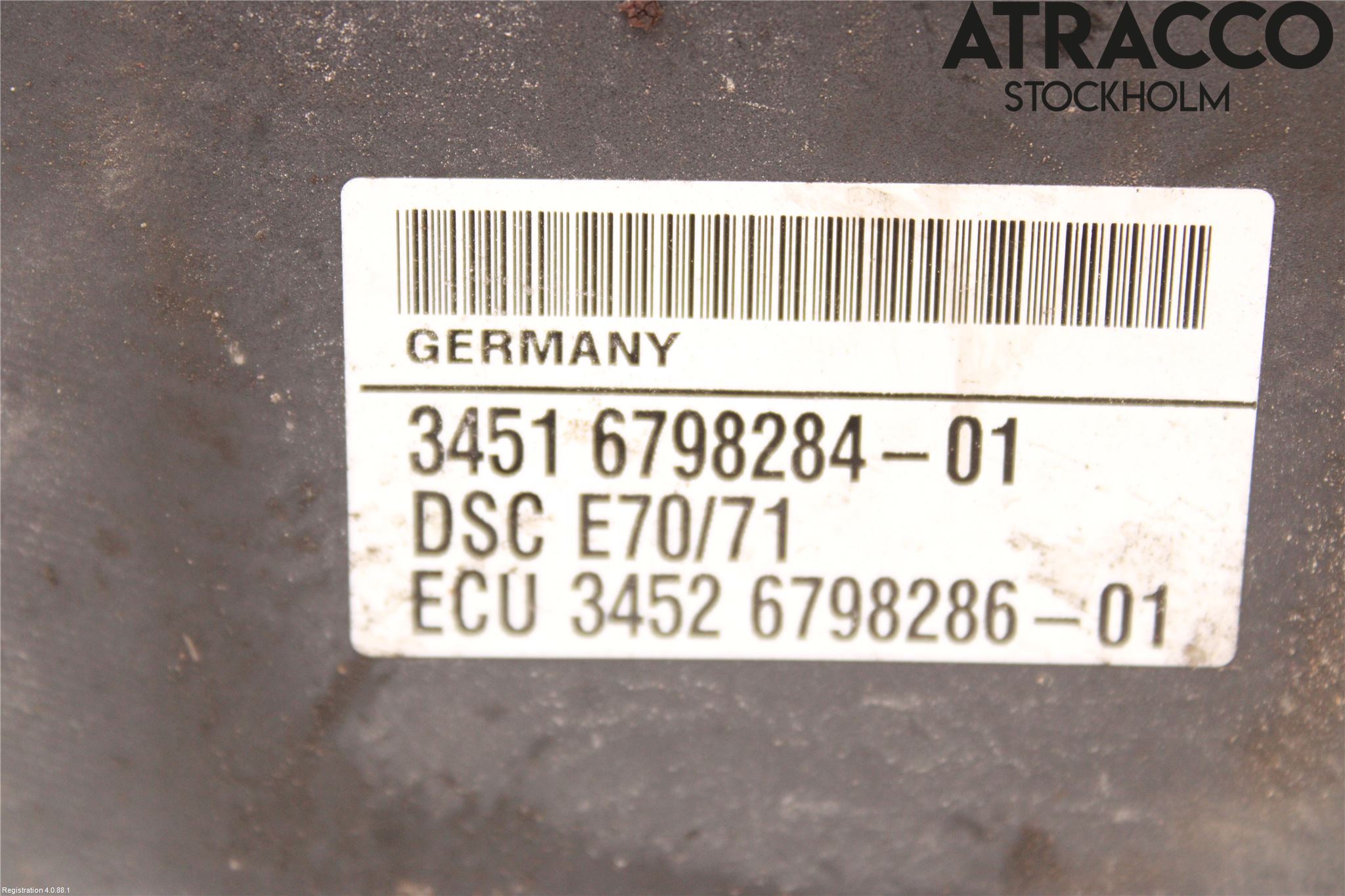 BMW X6 E71/E72   08-14 Abs Hydraulaggregat