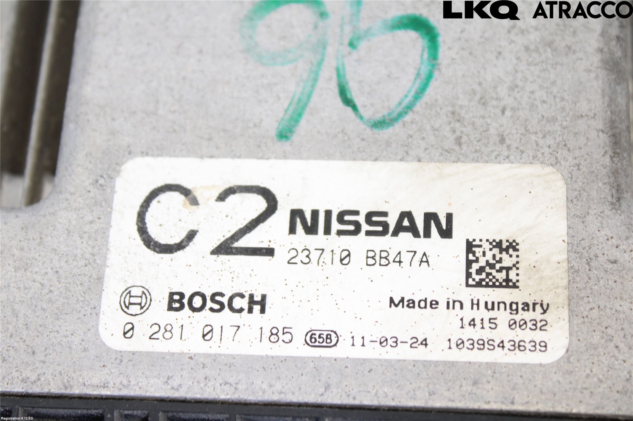 Nissan QASHQAI+2  10-14 Styrenhet Inspump Diesel