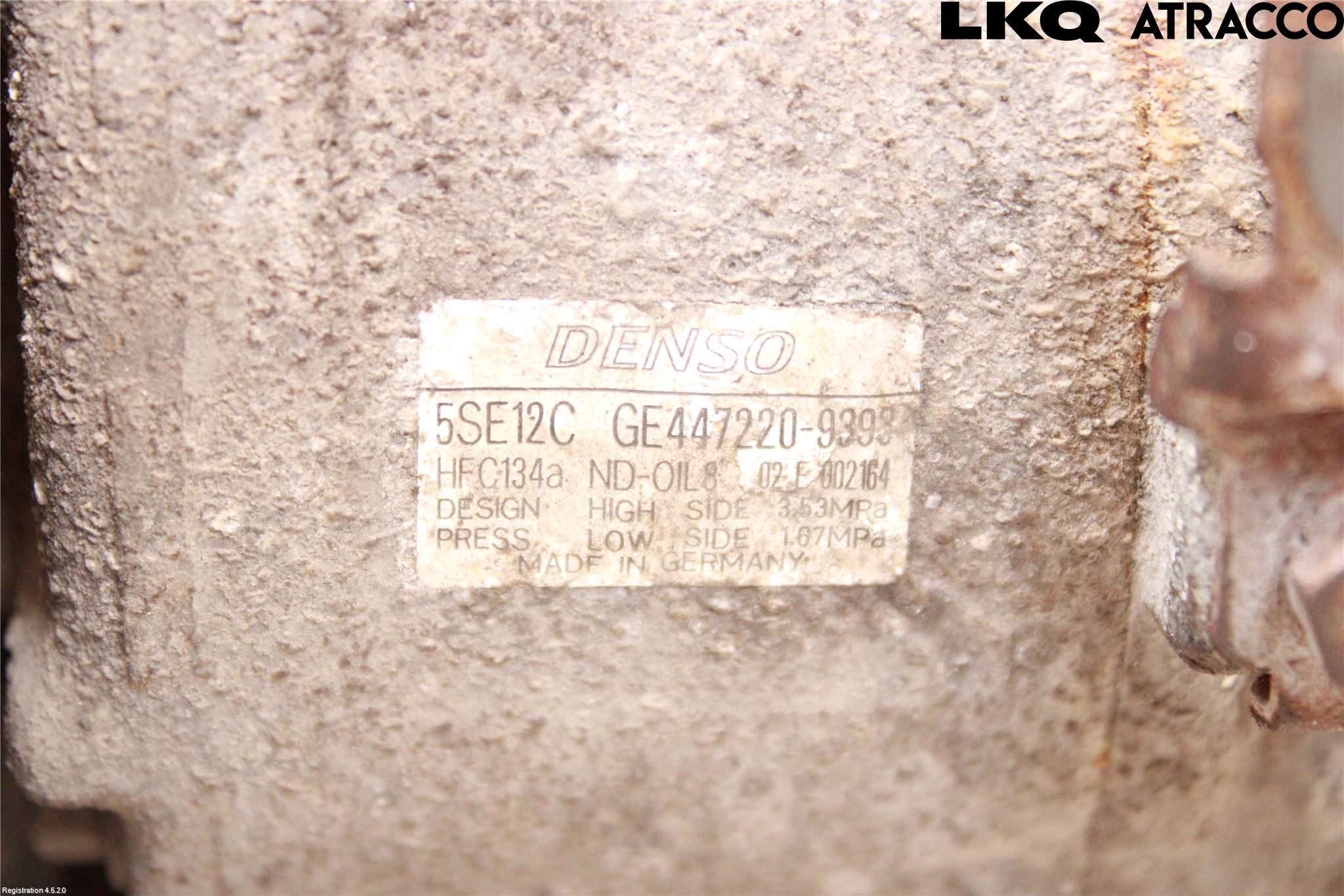 Toyota AVENSIS 03-06 Ac Kompressor