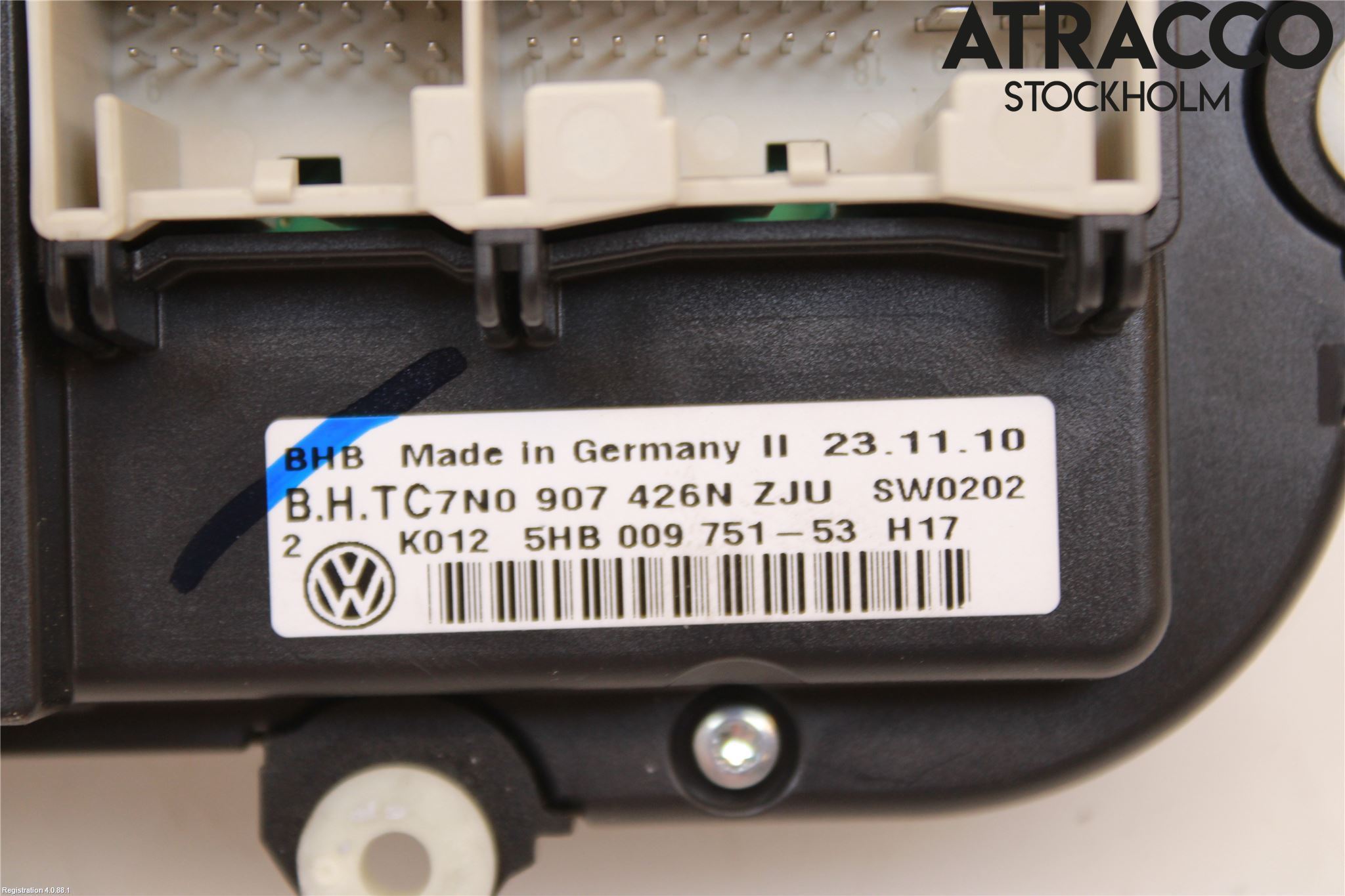 Volkswagen VW CADDY 11-15 Ac Styrenhet Ac Manöveren