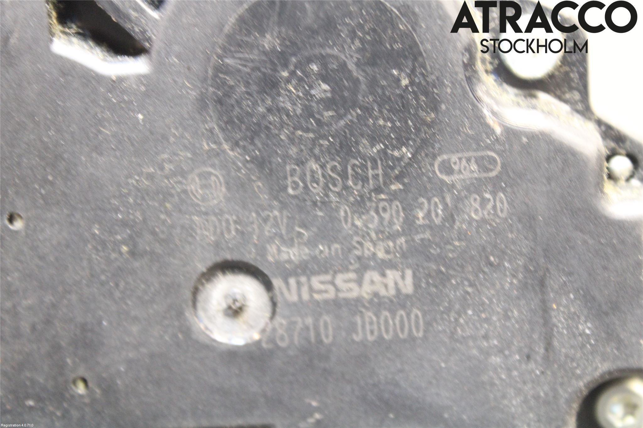 Nissan QASHQAI   07-10 Torkarmotor Baklucka