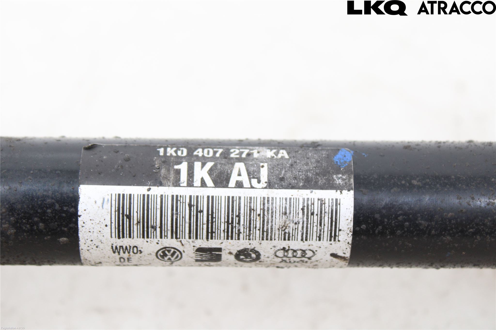 Volkswagen VW PASSAT 11-14 Drivaxel Fram Vänster
