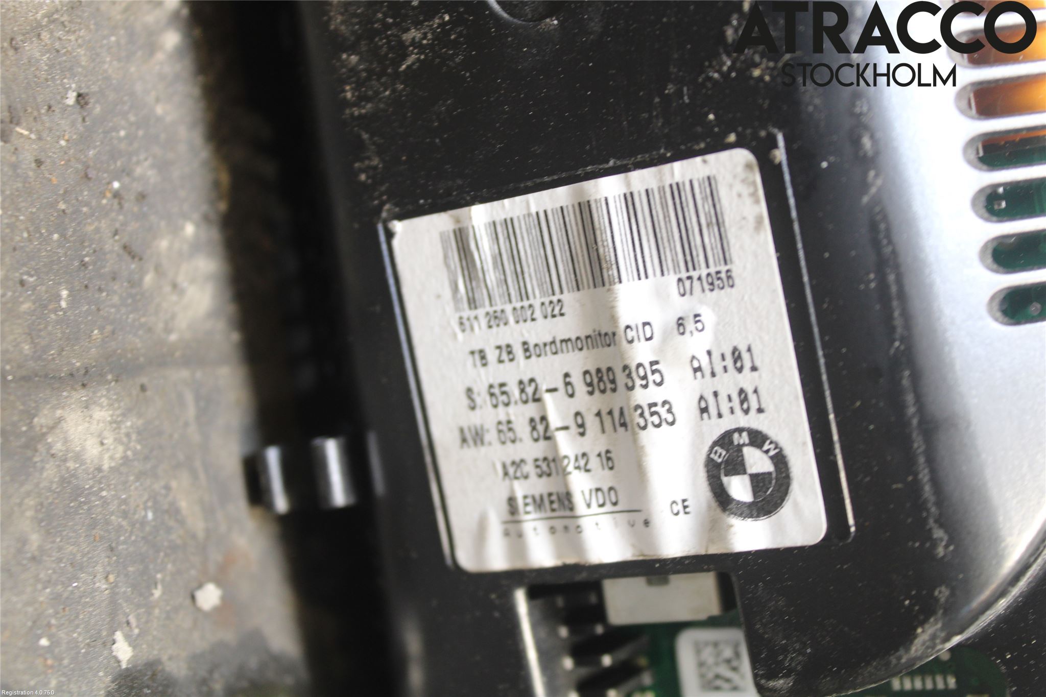 BMW 5 E60/61 Sed/Tou 02-10 Instrument Komb