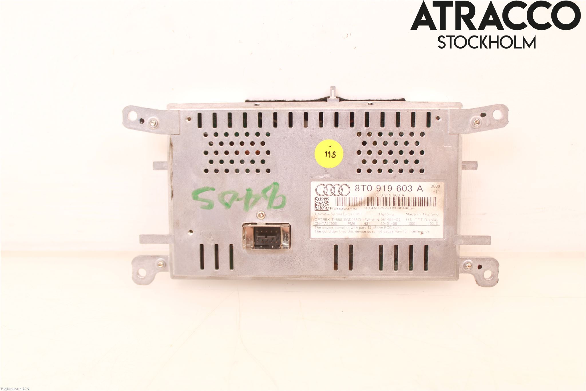 Audi A4/S4 08-11 Multifunktionsdisplay