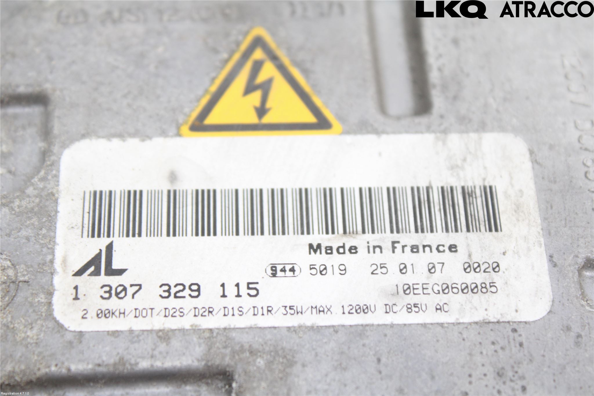 Audi A4/S4 05-07 Styrenhet Strålkastare