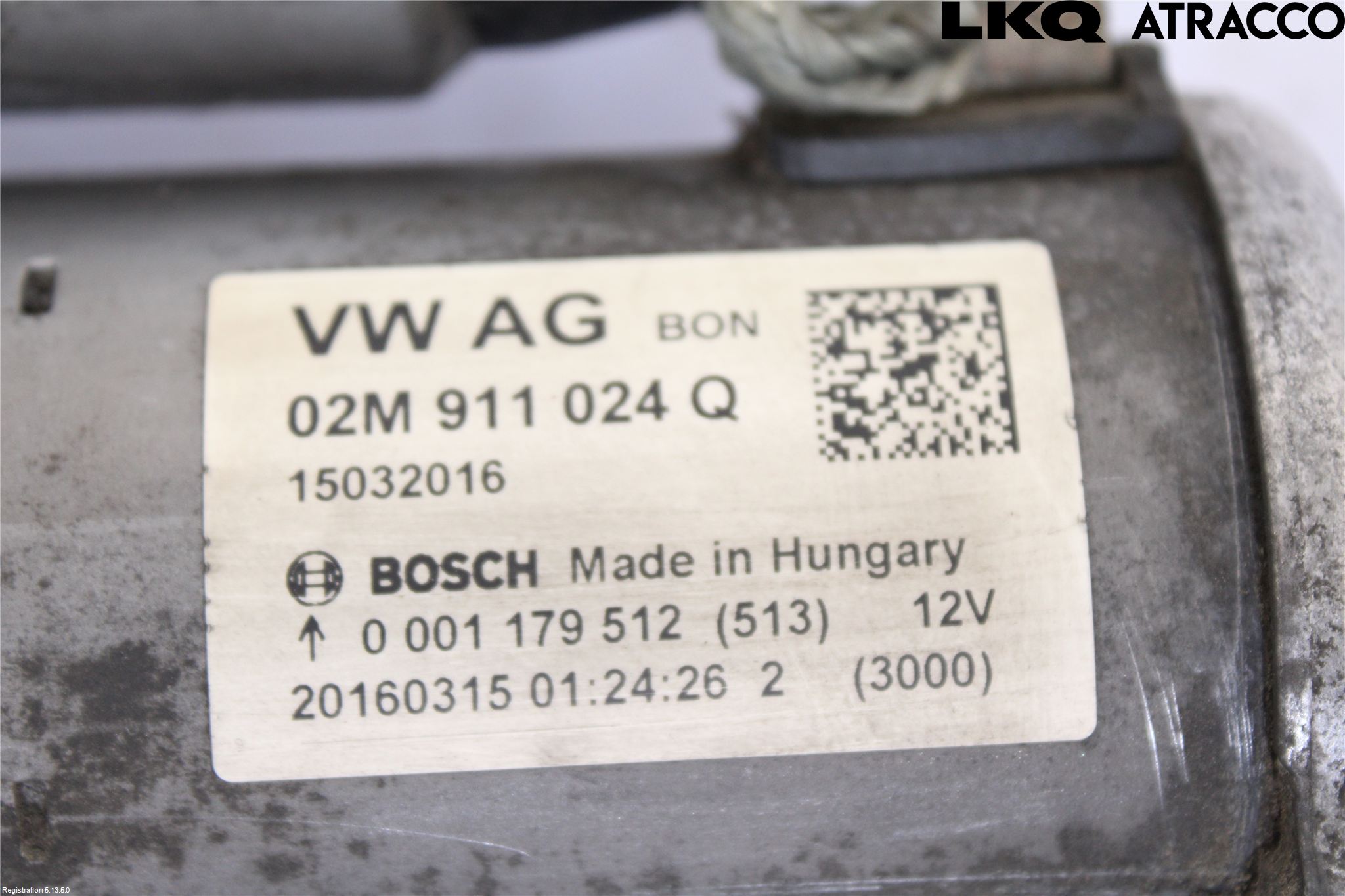 Volkswagen VW POLO 10-17 Startmotor