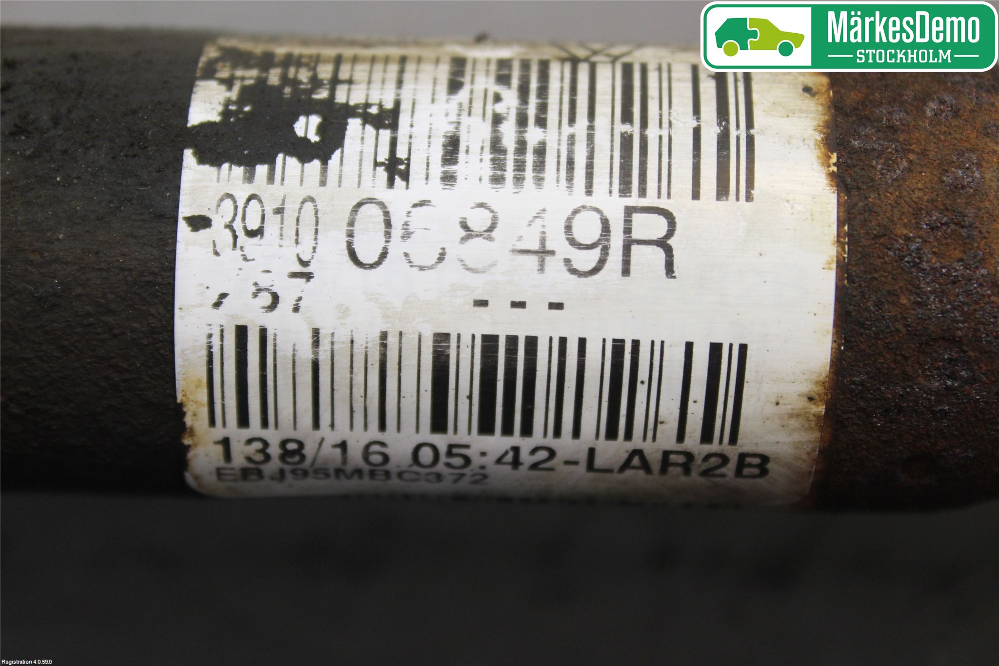 Renault CAPTUR 13-19 Drivaxel Fram Höger