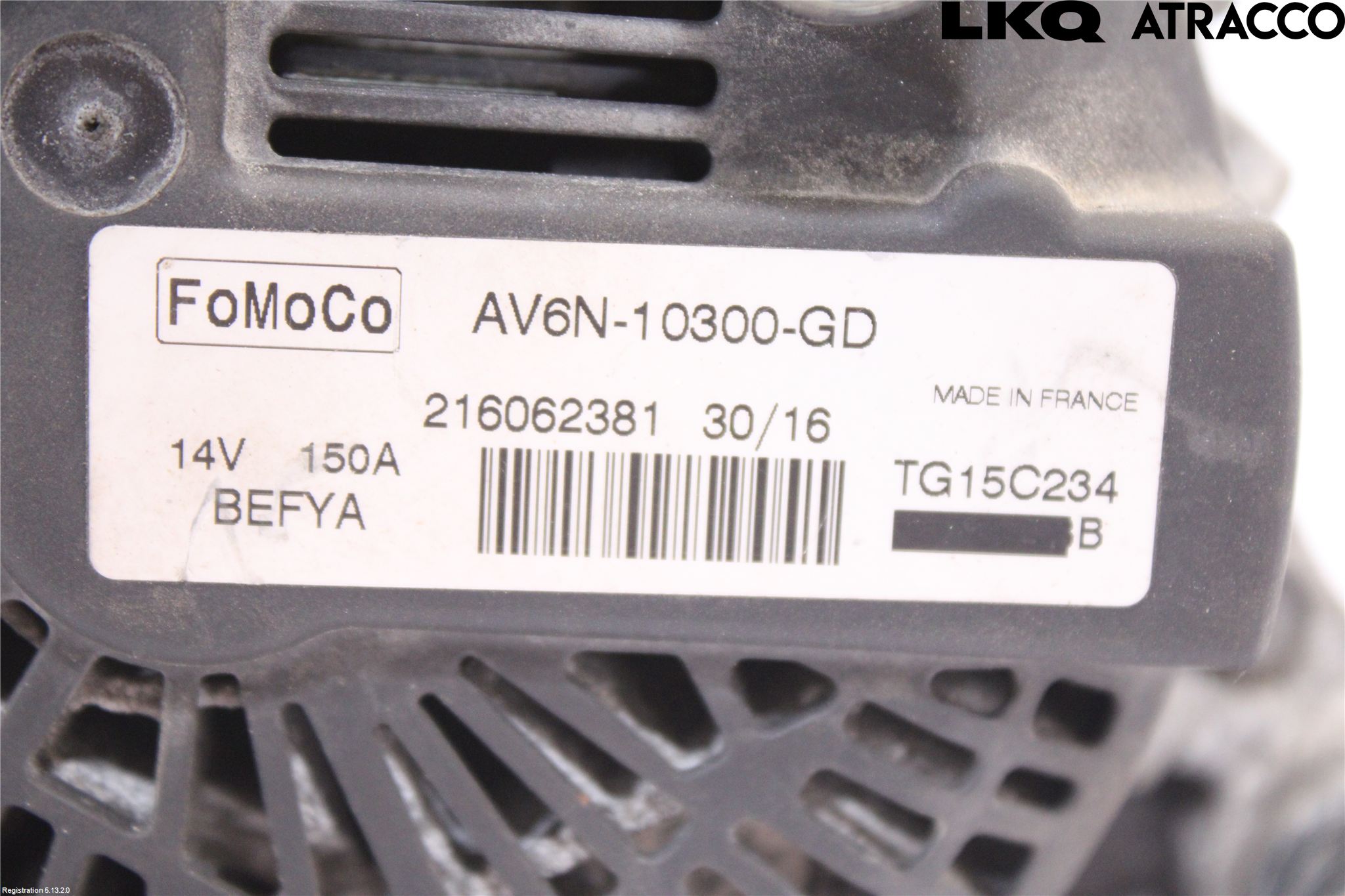 Ford TRANSIT/TOURNEO COURIER 13-23 Generator