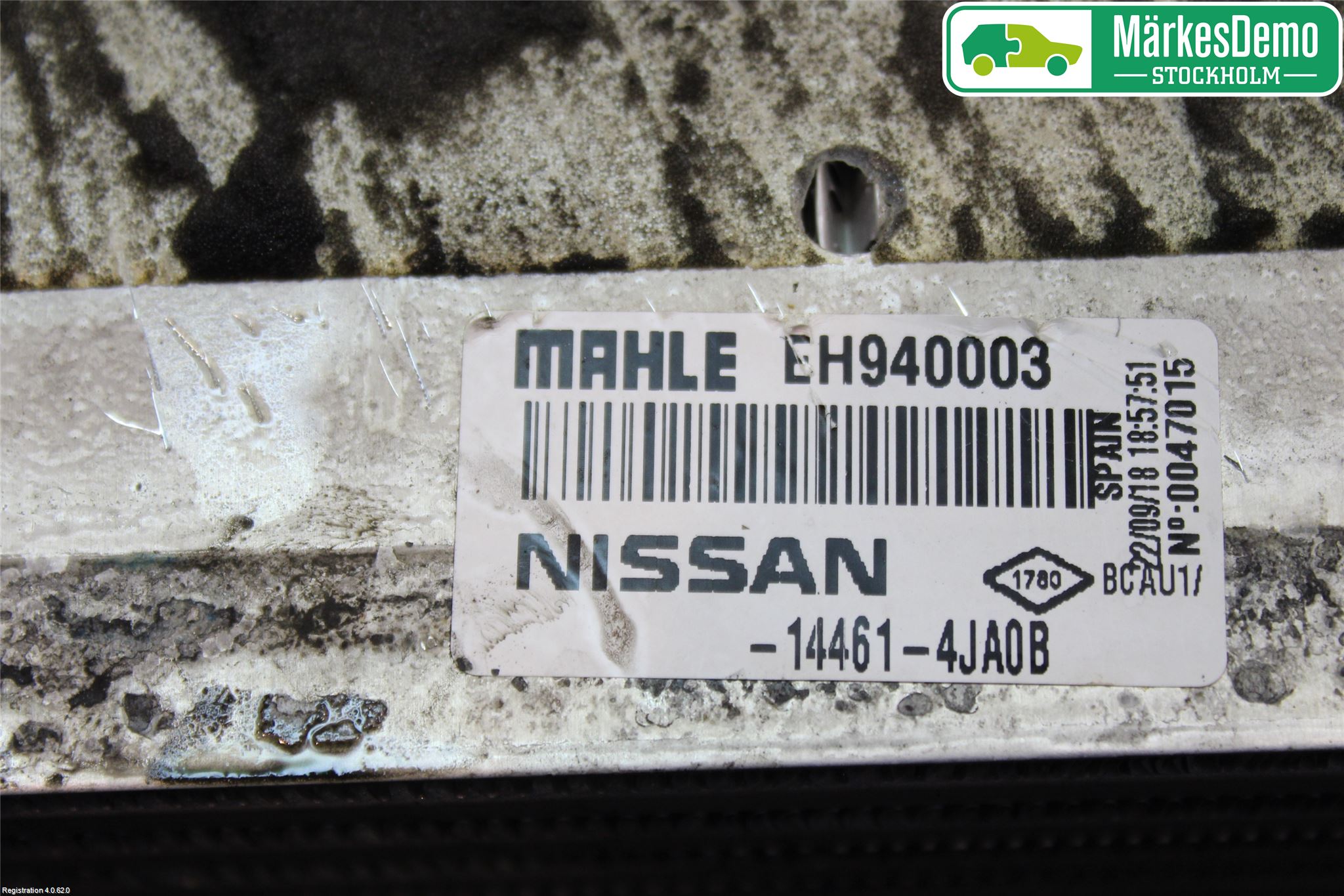 Nissan NAVARA, TREK-1 17-21 Laddluft-Intercooler Kyl