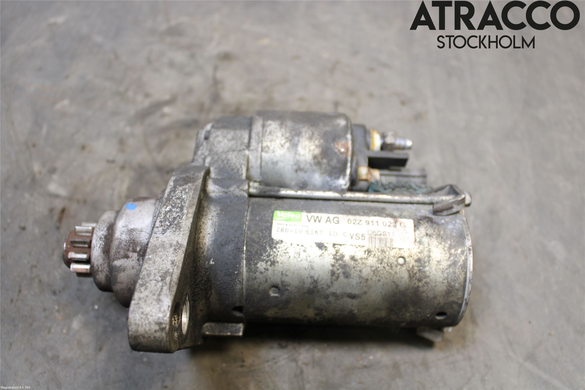 Volkswagen VW GOLF VI 09-13 Startmotor