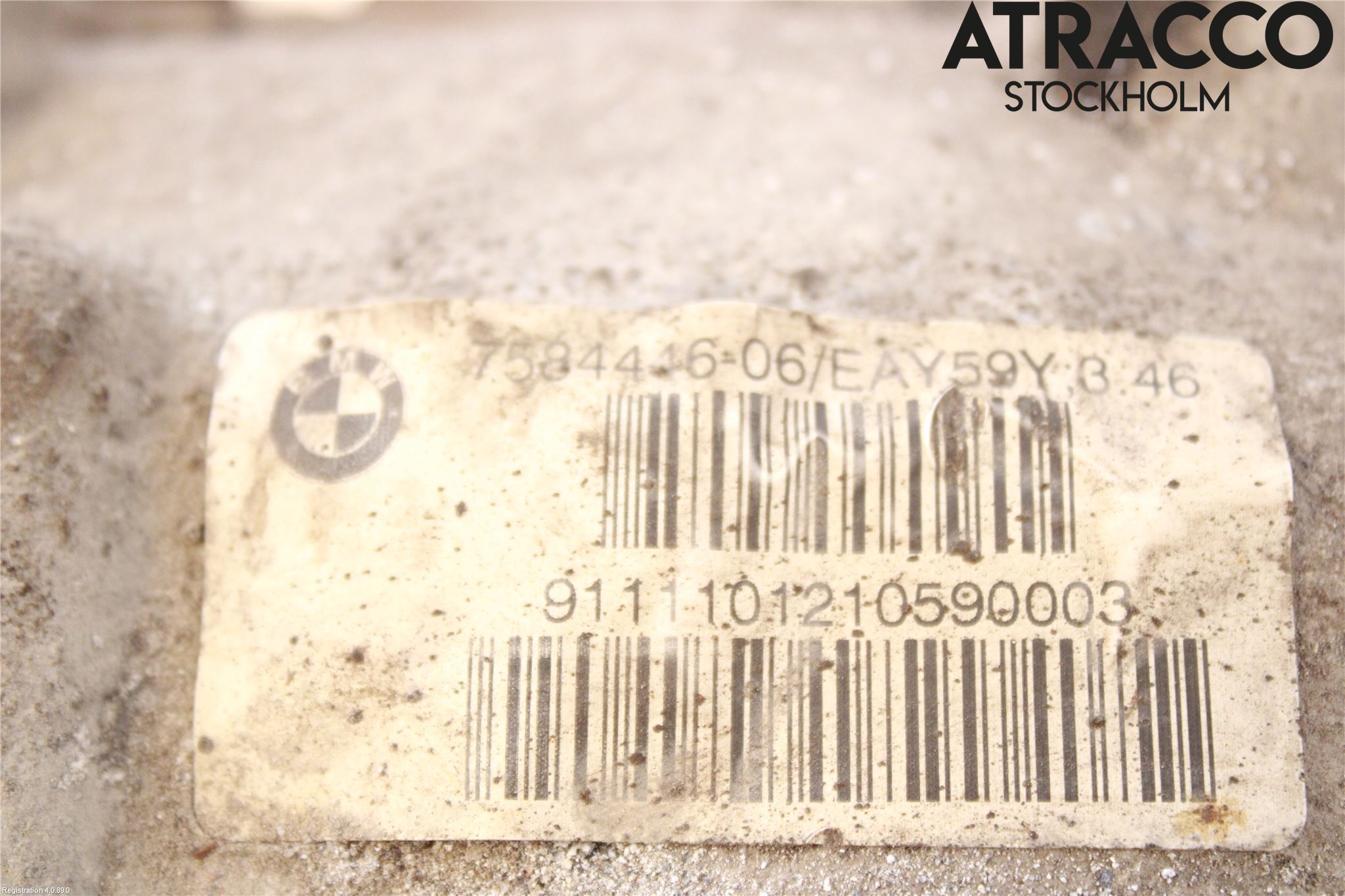 BMW 5 F10/F11/F18 09-17 Bakväxel-Diff