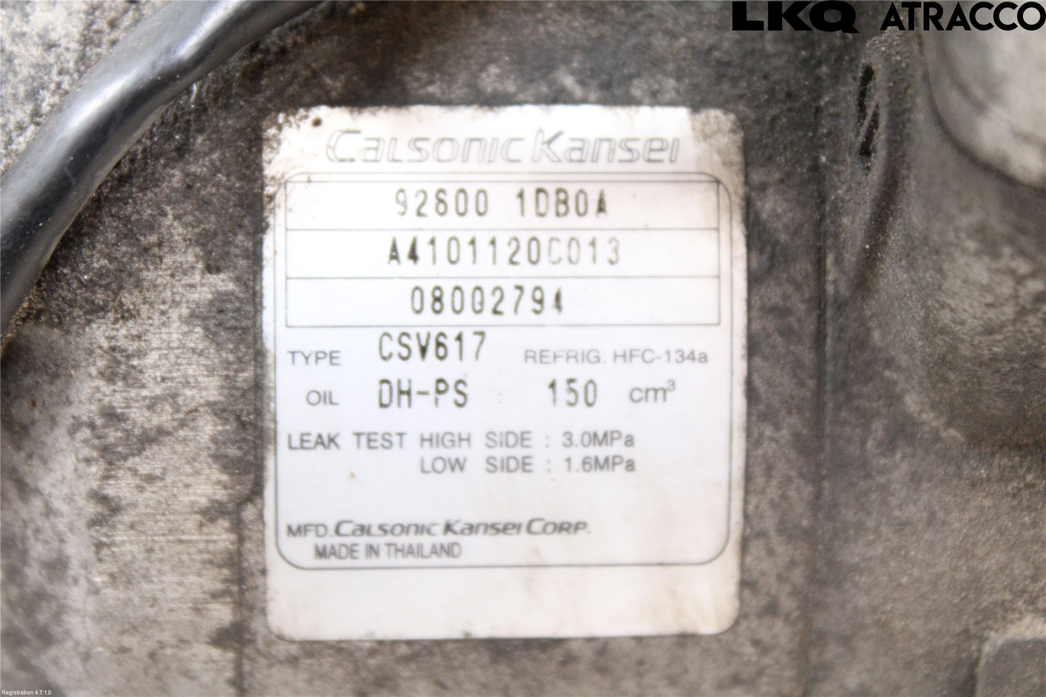 Nissan QASHQAI   07-10 Ac Kompressor