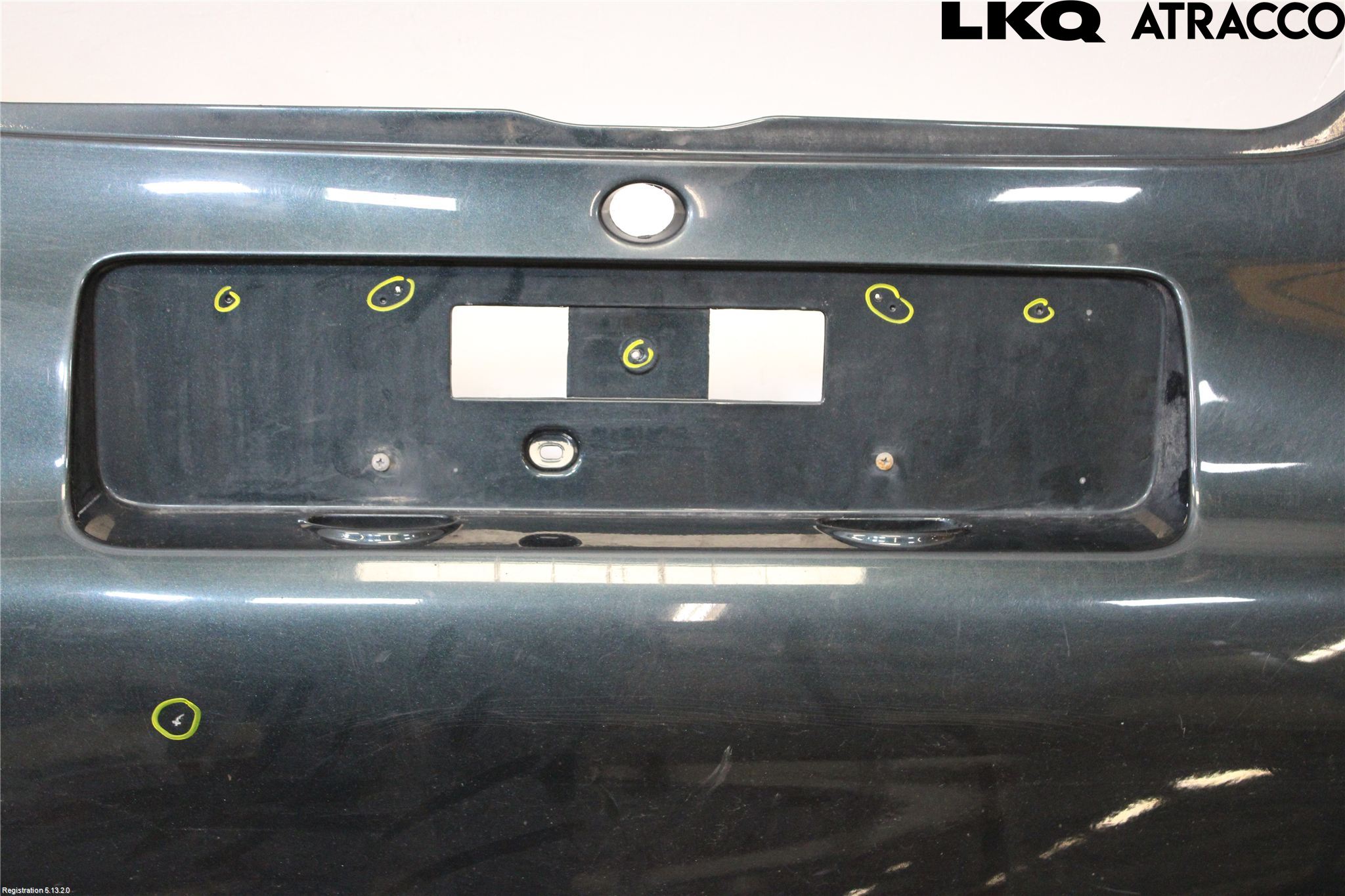 Toyota AYGO 06-14 Stötfångarbeklädnad Bak