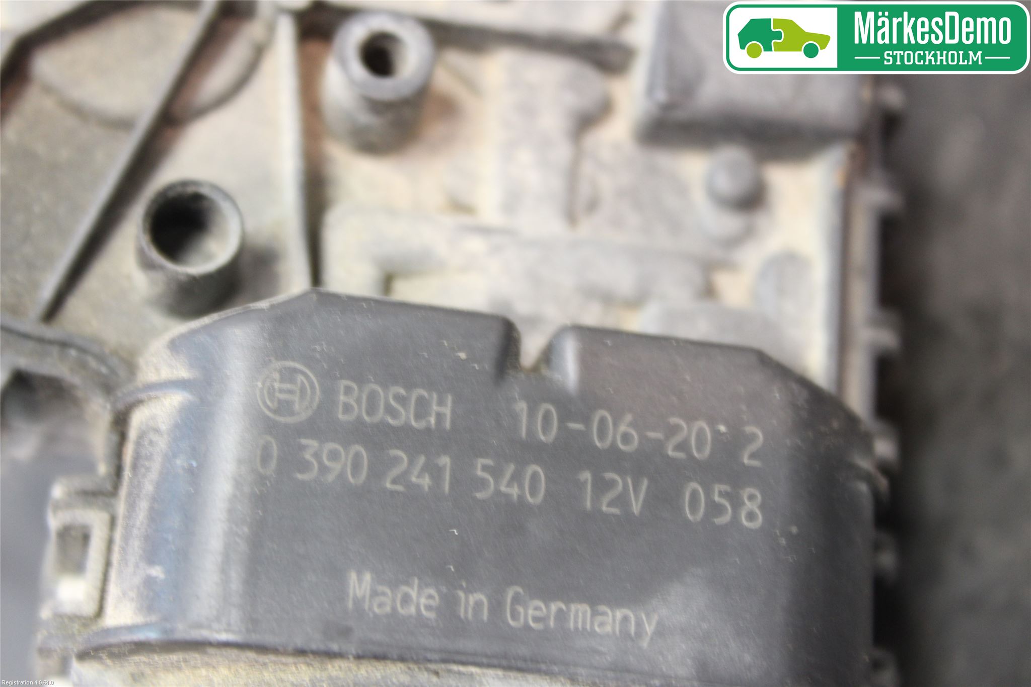 Peugeot 207 Torkarmotor Vindruta